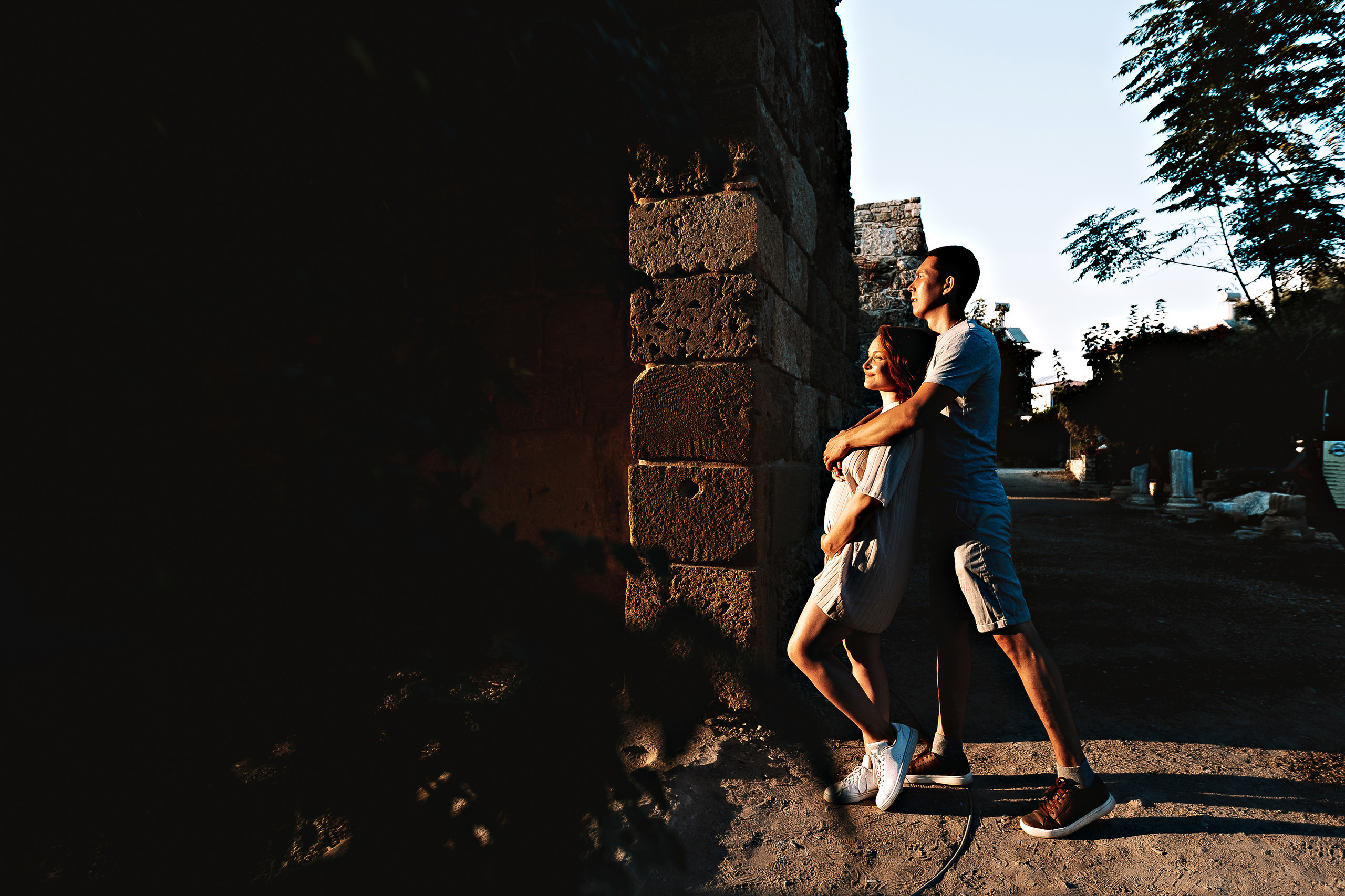 Беременность (сиде+море). Семейный фотограф Тюмень, фотограф на роды Салмина Мария