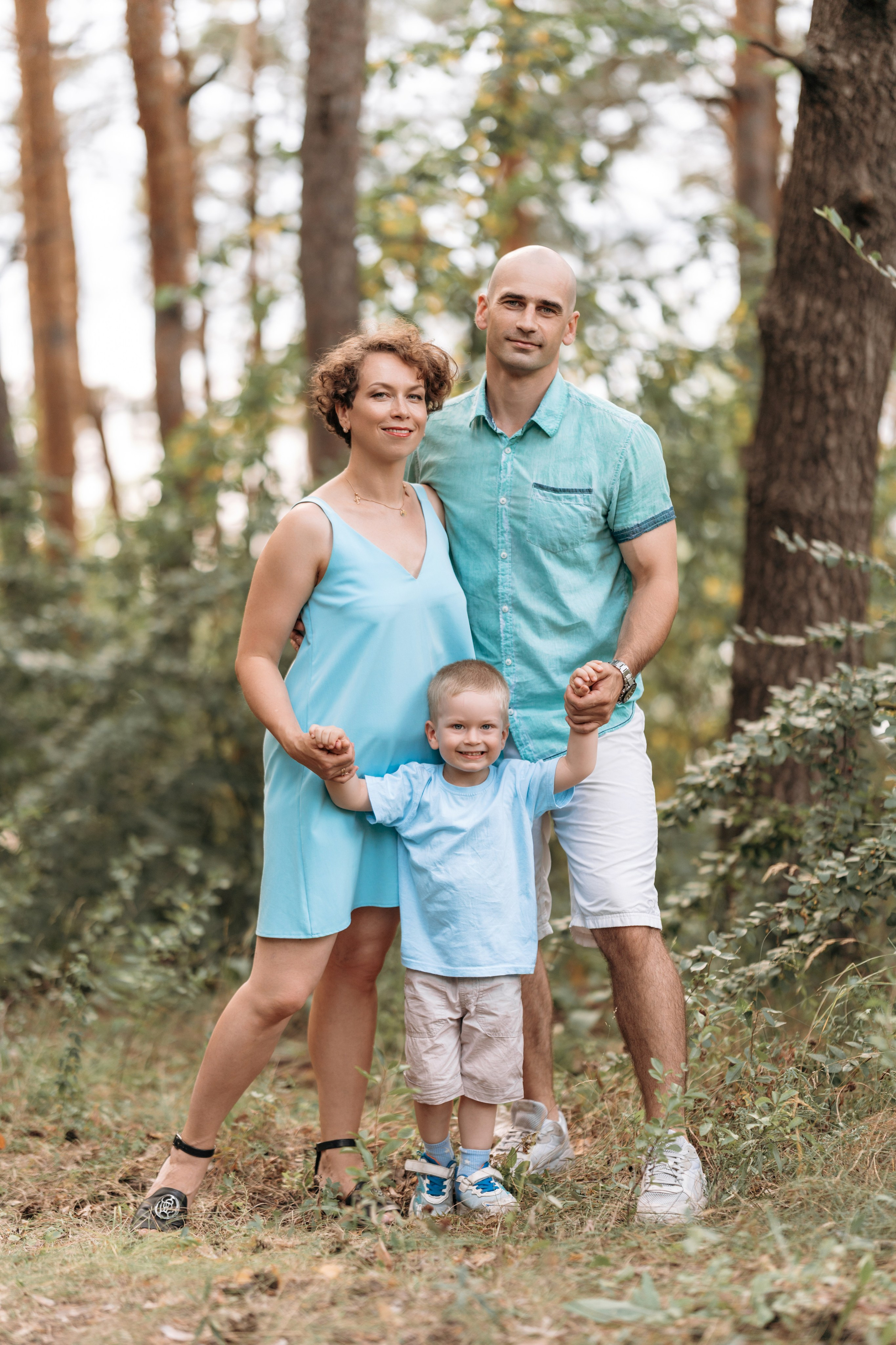 Семья на природе. Семейный и свадебный фотограф в Ульяновске Арина Авдеева