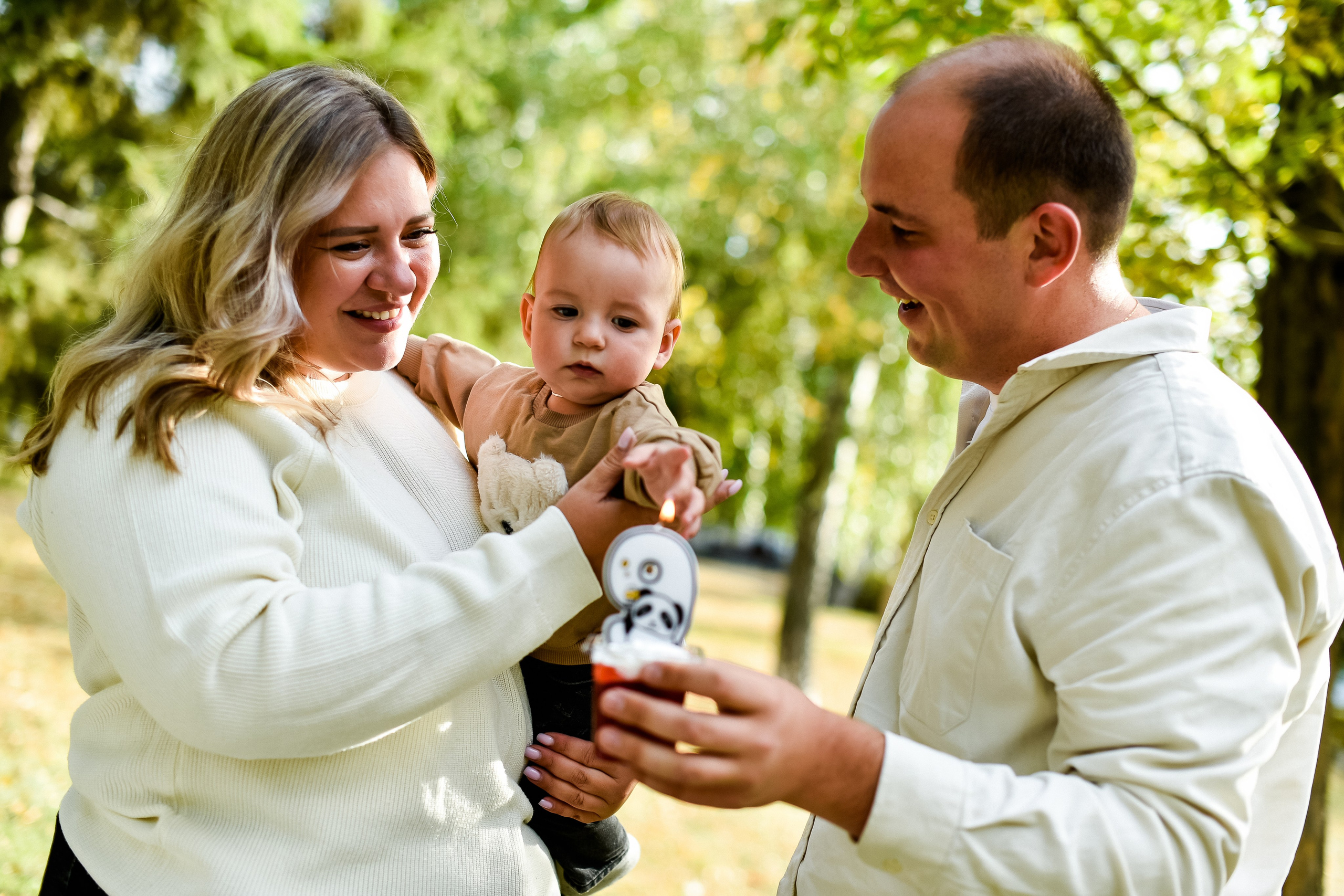 Семья Дмитрий, Настенька и Мирон