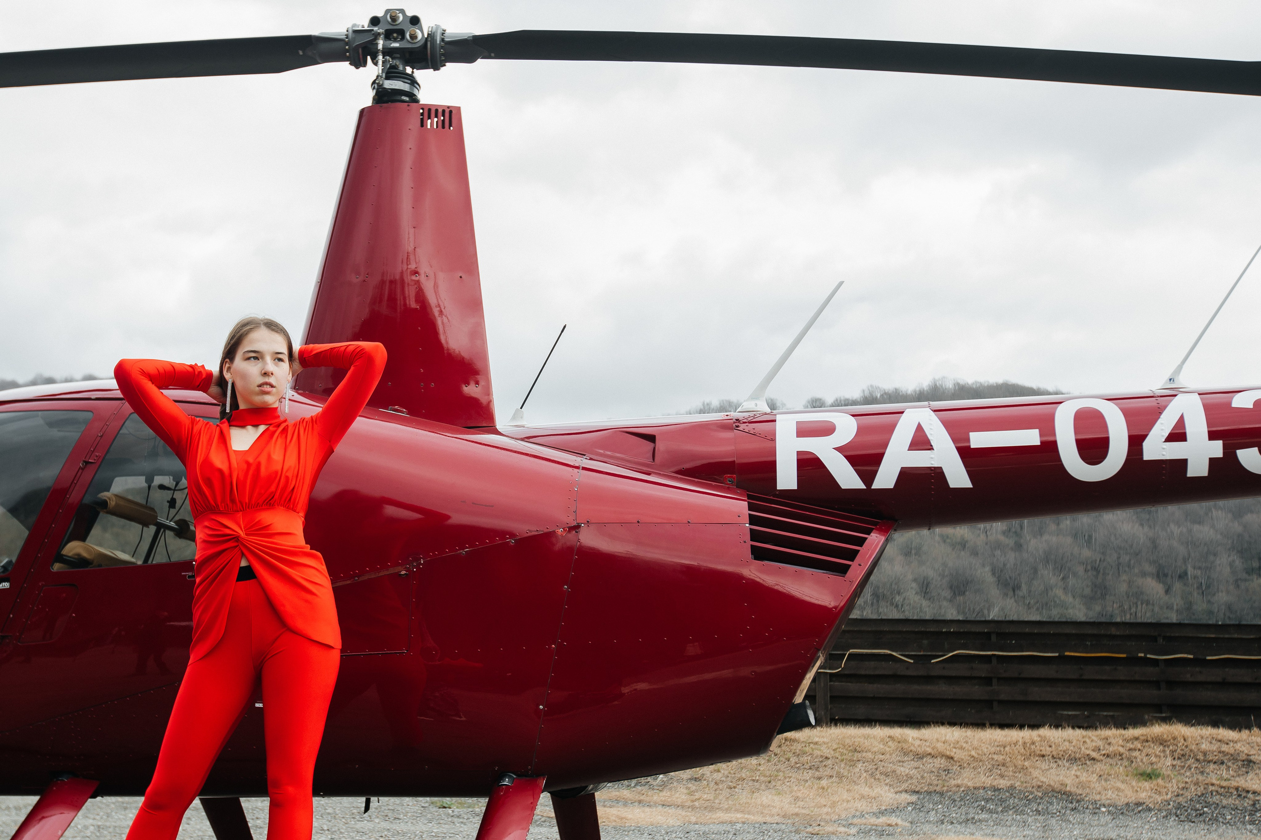 Aviation Style. Efimova Model Agency