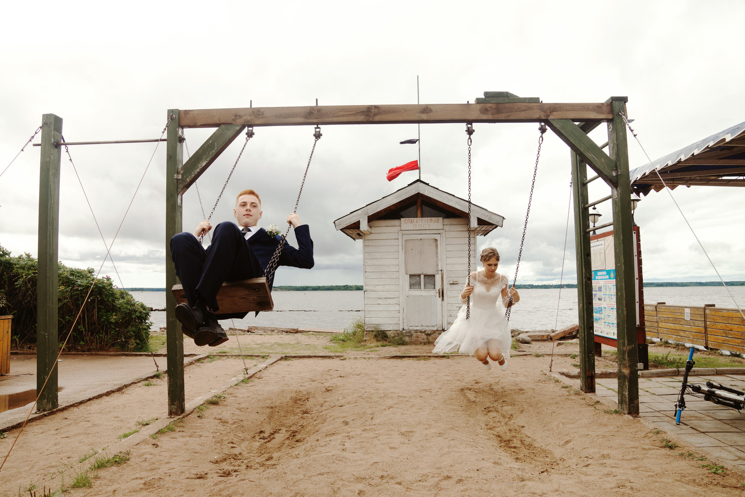 Свадебная фотография в городе Выборг. Анастасия и Семен. Фотограф в Санкт-Петербурге Павел Жуков