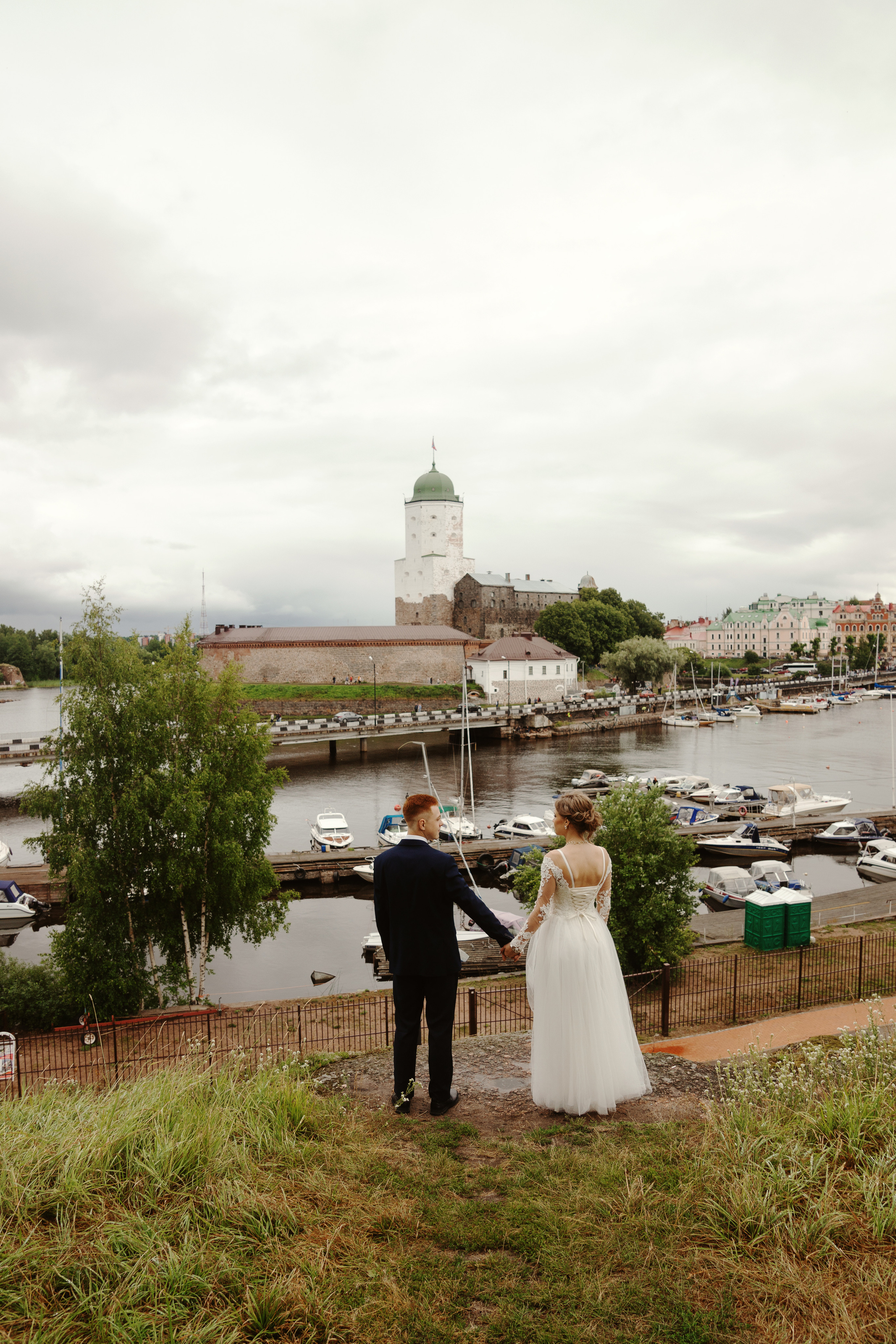 Свадебная фотография в городе Выборг. Анастасия и Семен. Фотограф в Санкт-Петербурге Павел Жуков