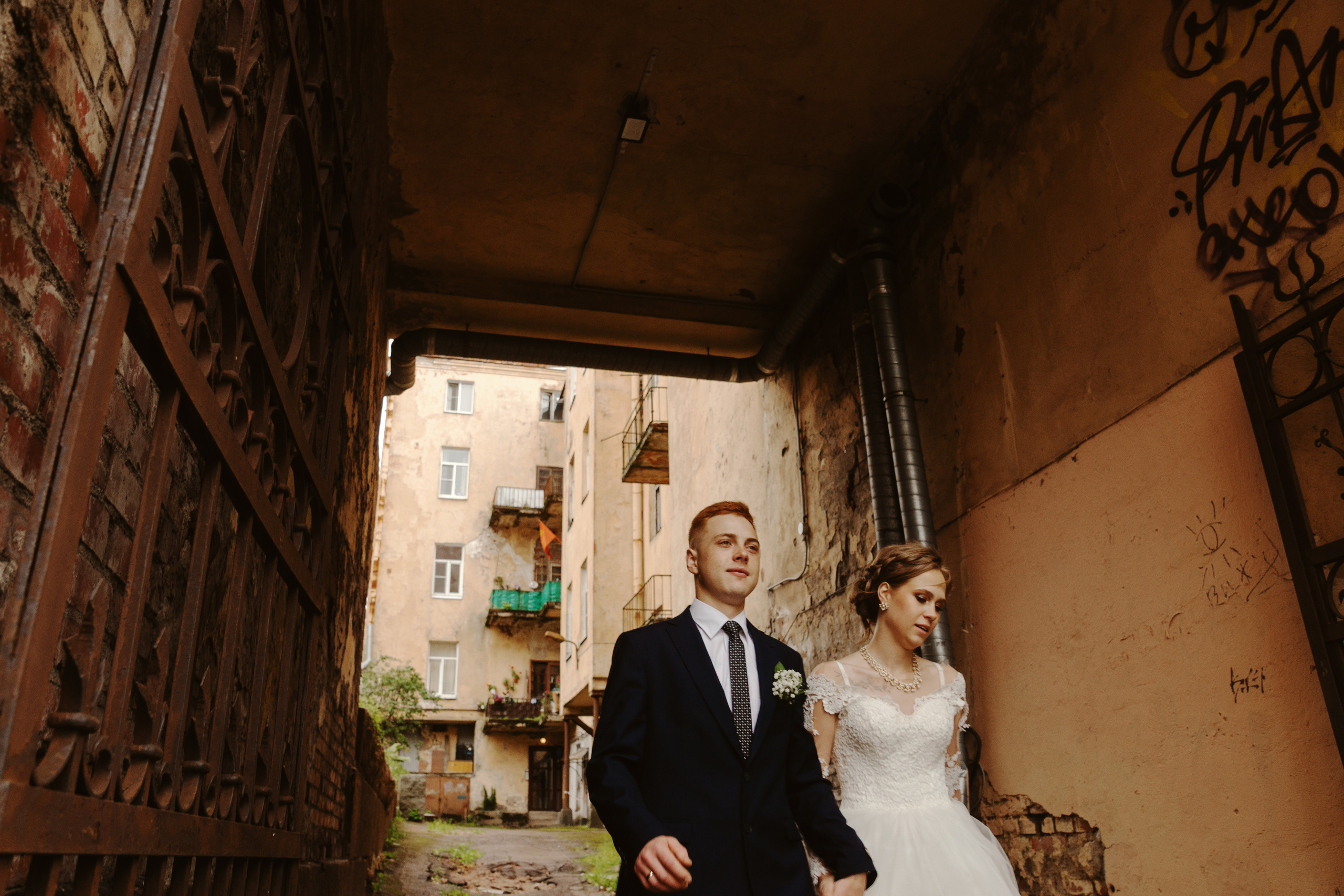 Свадебная фотография в городе Выборг. Анастасия и Семен. Фотограф в Санкт-Петербурге Павел Жуков