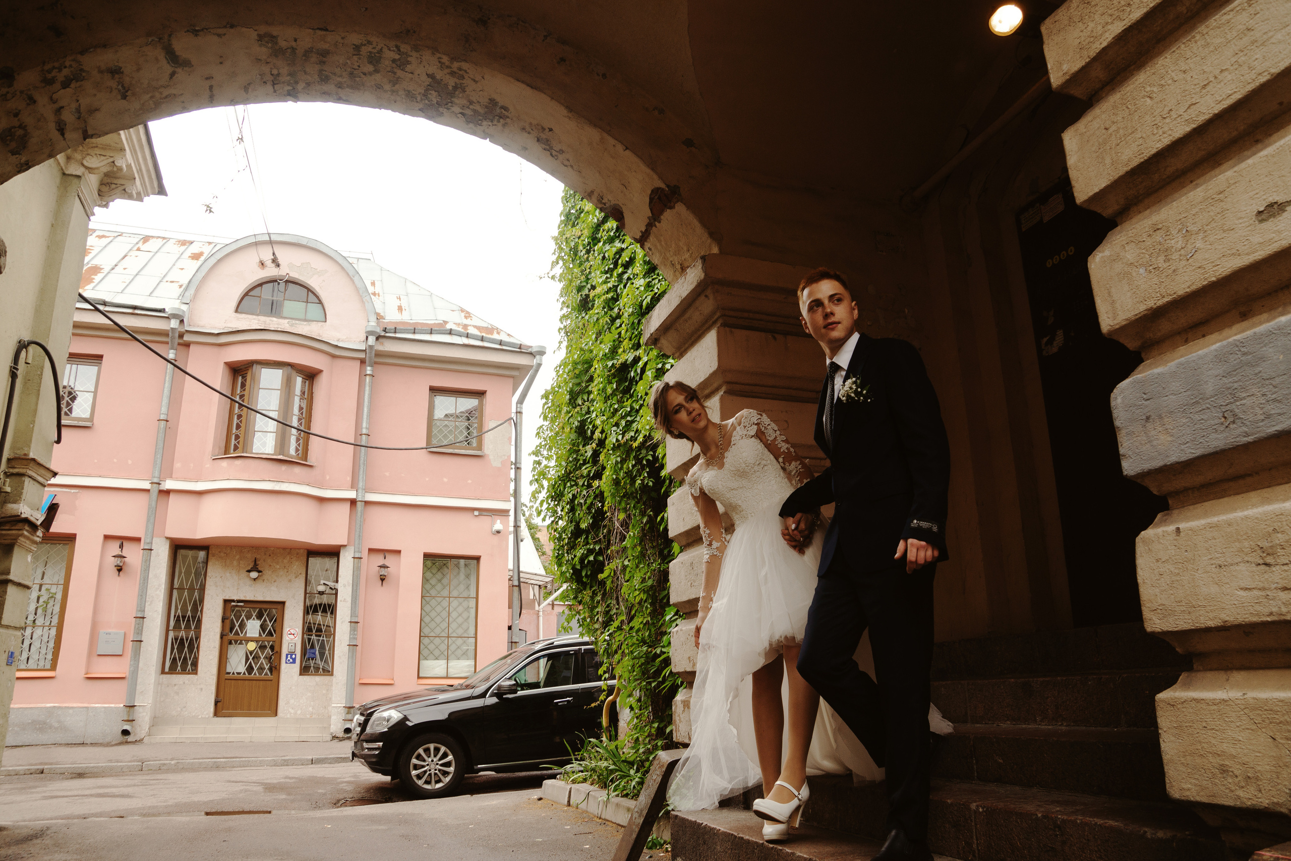 Свадебная фотография в городе Выборг. Анастасия и Семен. Фотограф в Санкт-Петербурге Павел Жуков