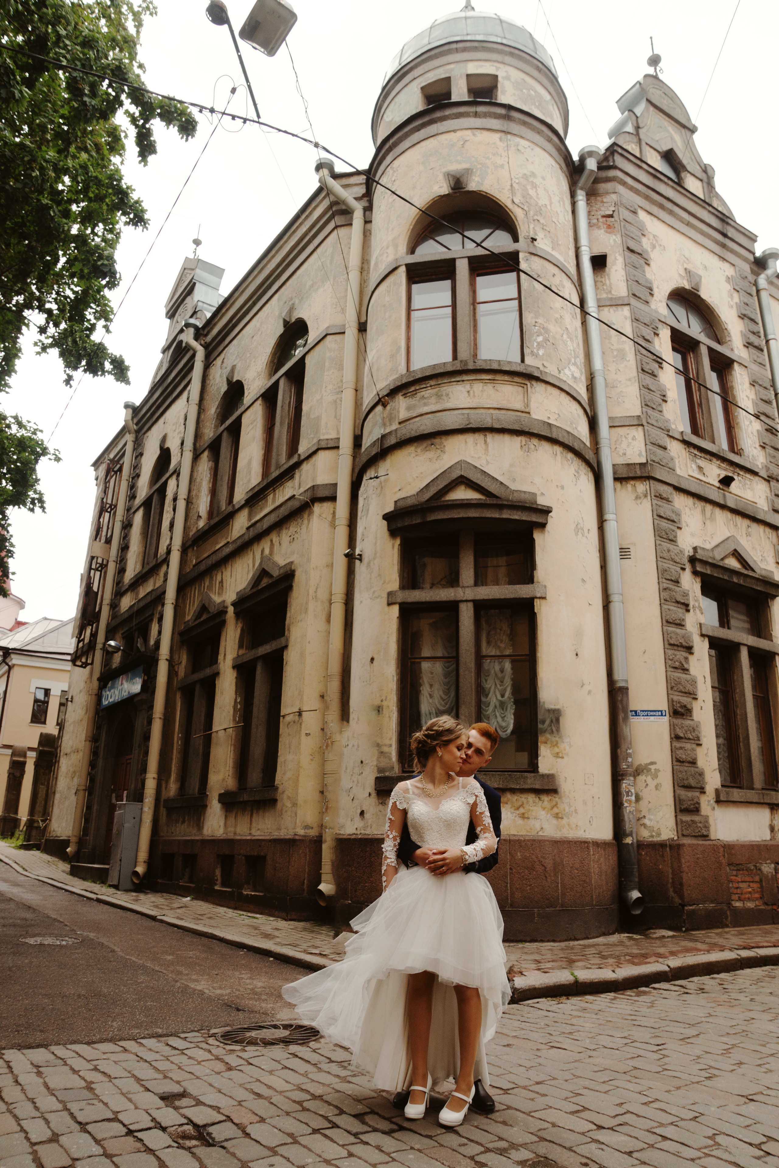 Свадебная фотография в городе Выборг. Анастасия и Семен. Фотограф в Санкт-Петербурге Павел Жуков