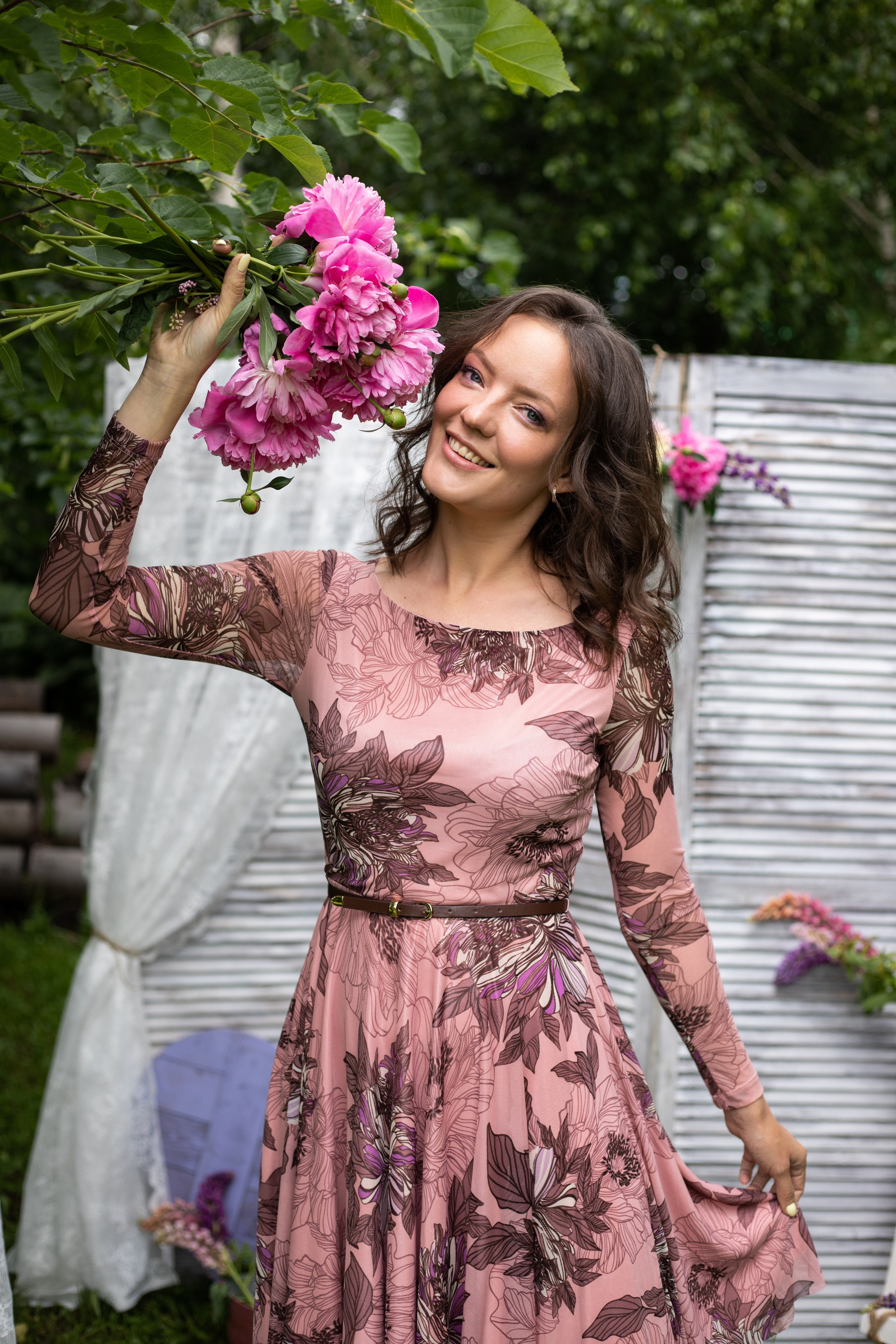 Фотопроект - Сад пионов. Семейный и женский фотограф Кемерово Мария Степ