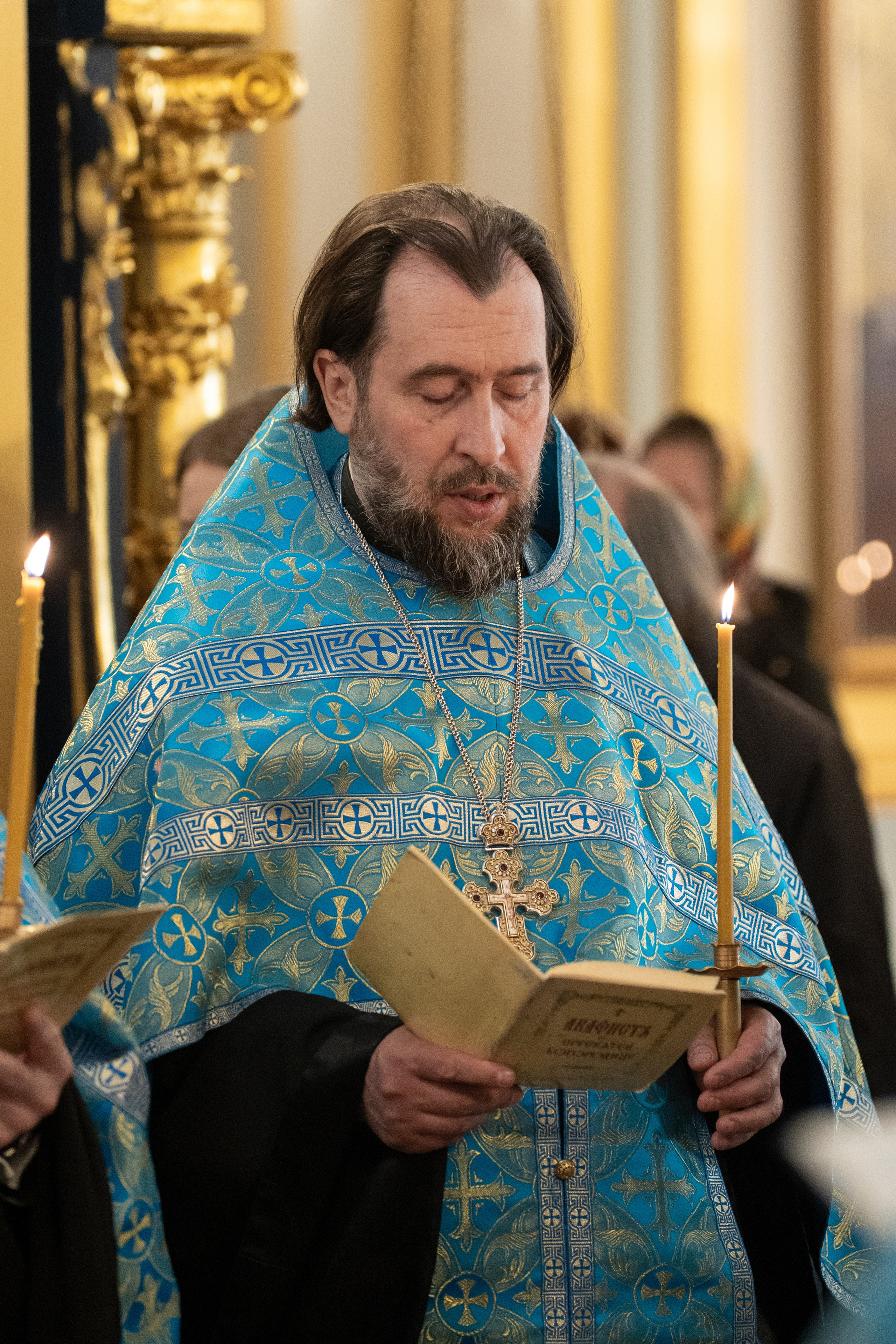 Утреня с акафистом Пресвятой Богородице. НИКОЛО-БОГОЯВЛЕНСКИЙ МОРСКОЙ СОБОР