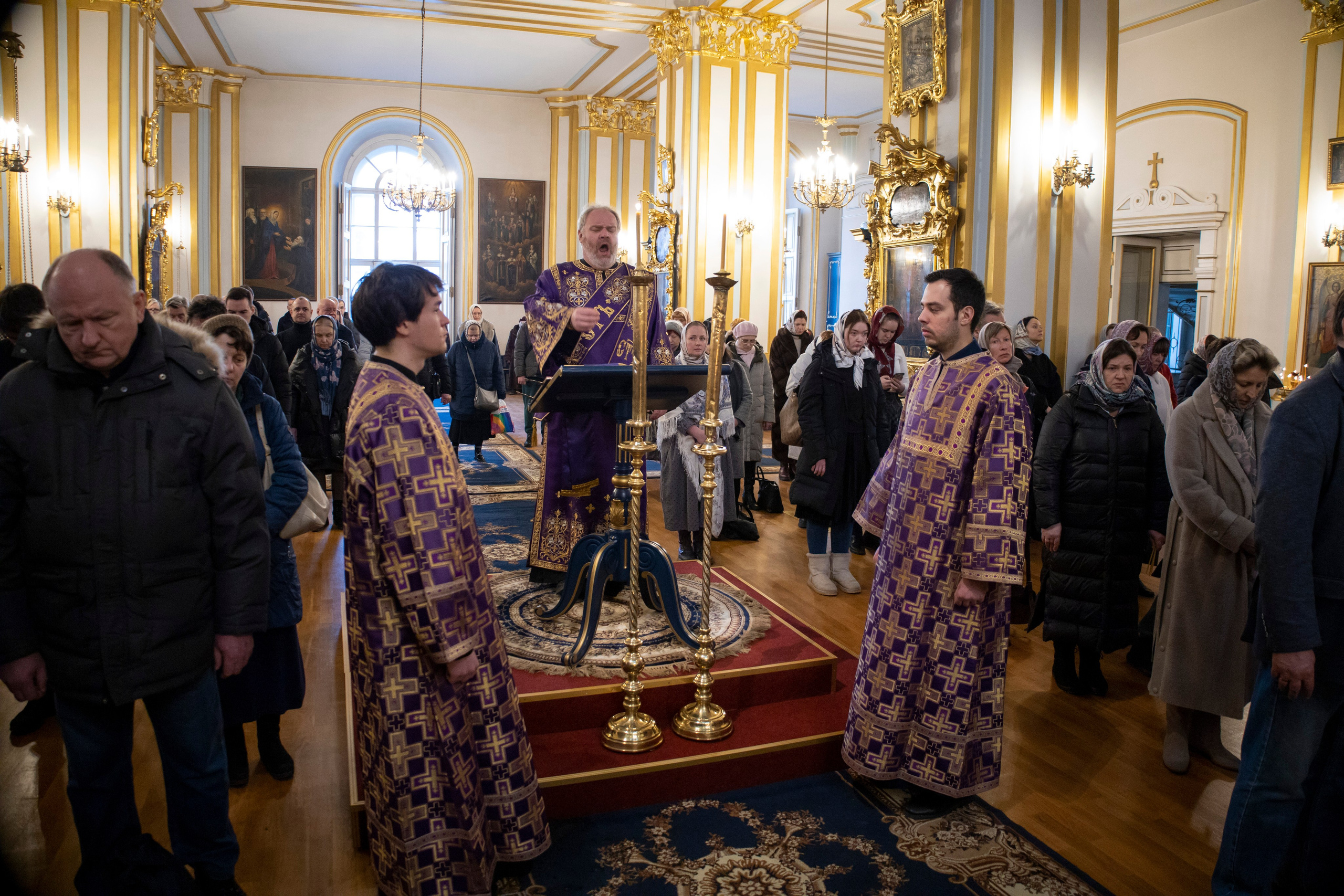 ЗАГОВЕНЬЕ НА ВЕЛИКИЙ ПОСТ. ПРОЩЕНОЕ ВОСКРЕСЕНЬЕ. НИКОЛО-БОГОЯВЛЕНСКИЙ МОРСКОЙ СОБОР
