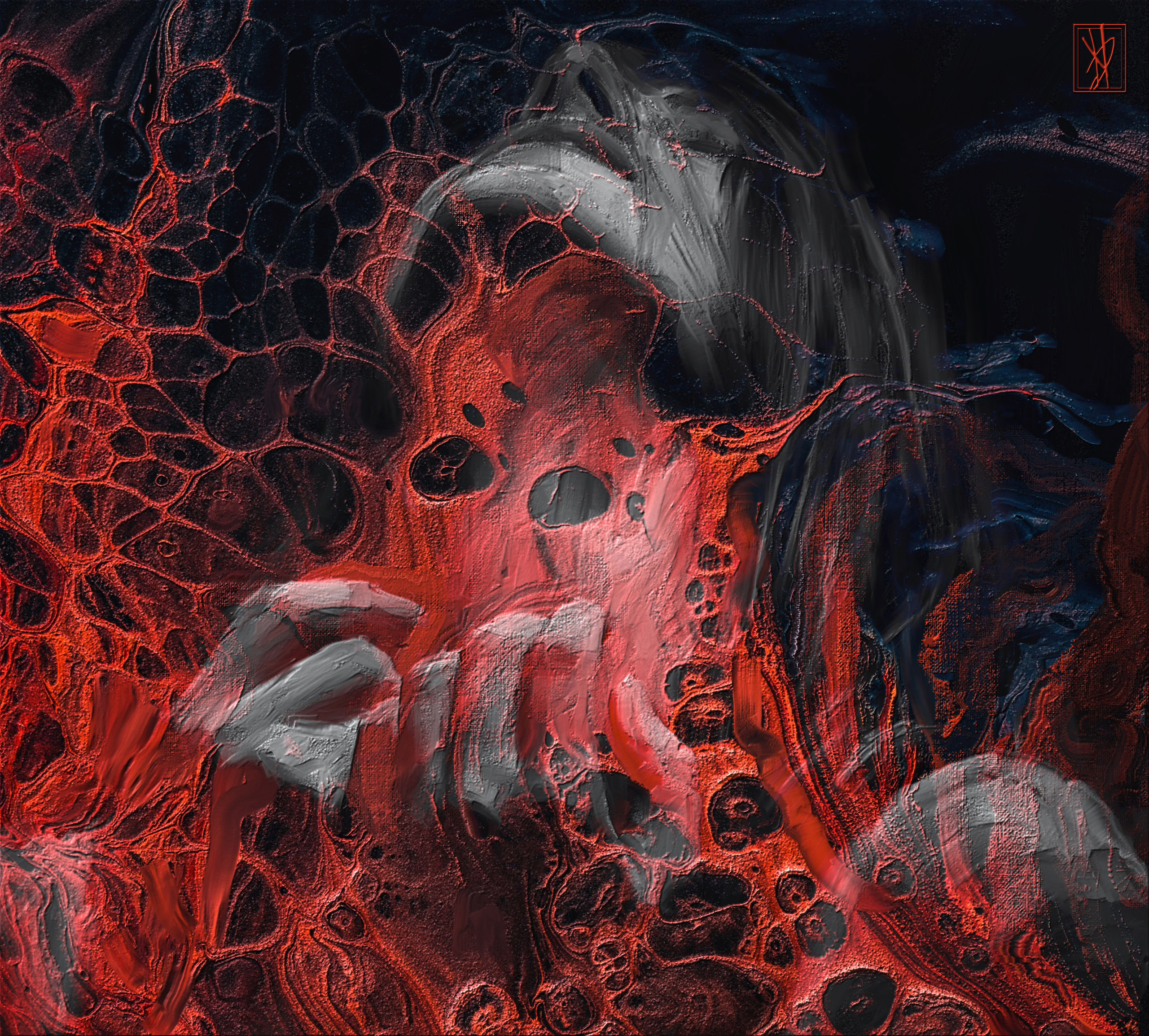 The Crimson Pulse. Yulia Yurchevskaya | Art Director & Visual Visionary