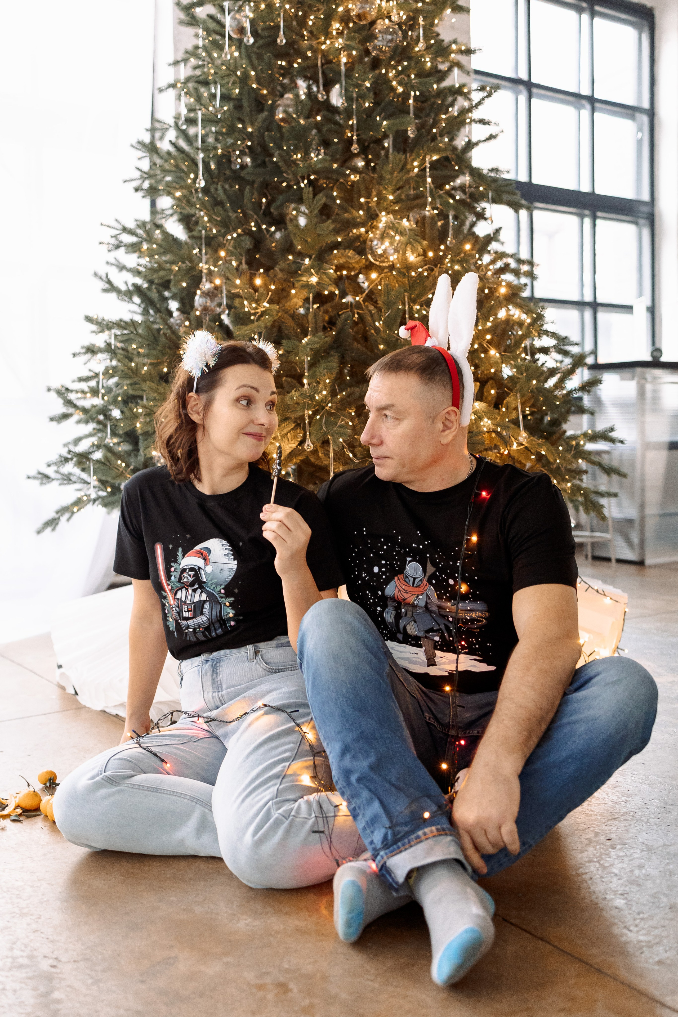 Веселая Новогодняя история. Семейный Фотограф в Москве Евгения Симоненко