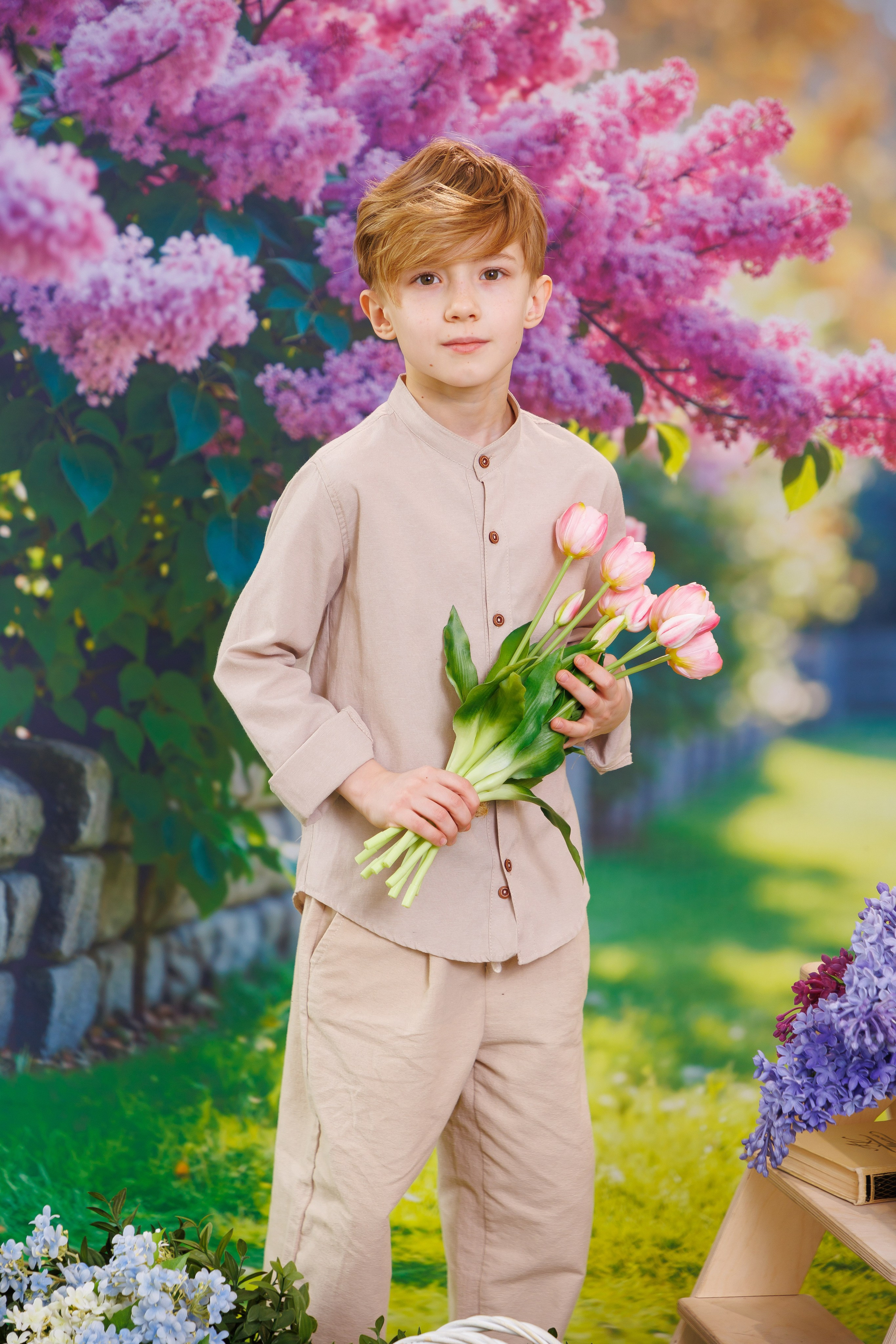 Сирень. Детская фотостудия Москва