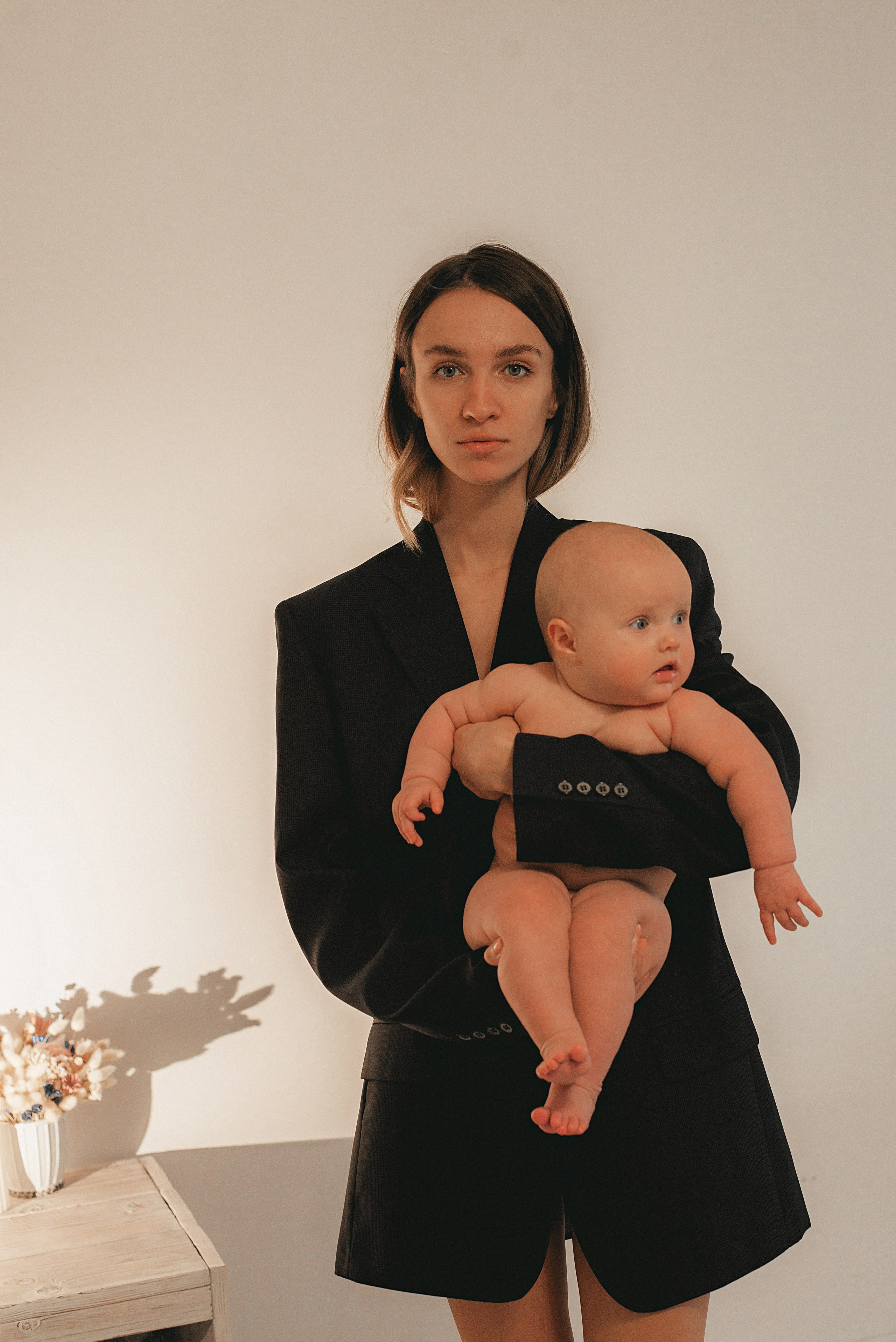 Оля и дочь. Фотограф Шудра Яна