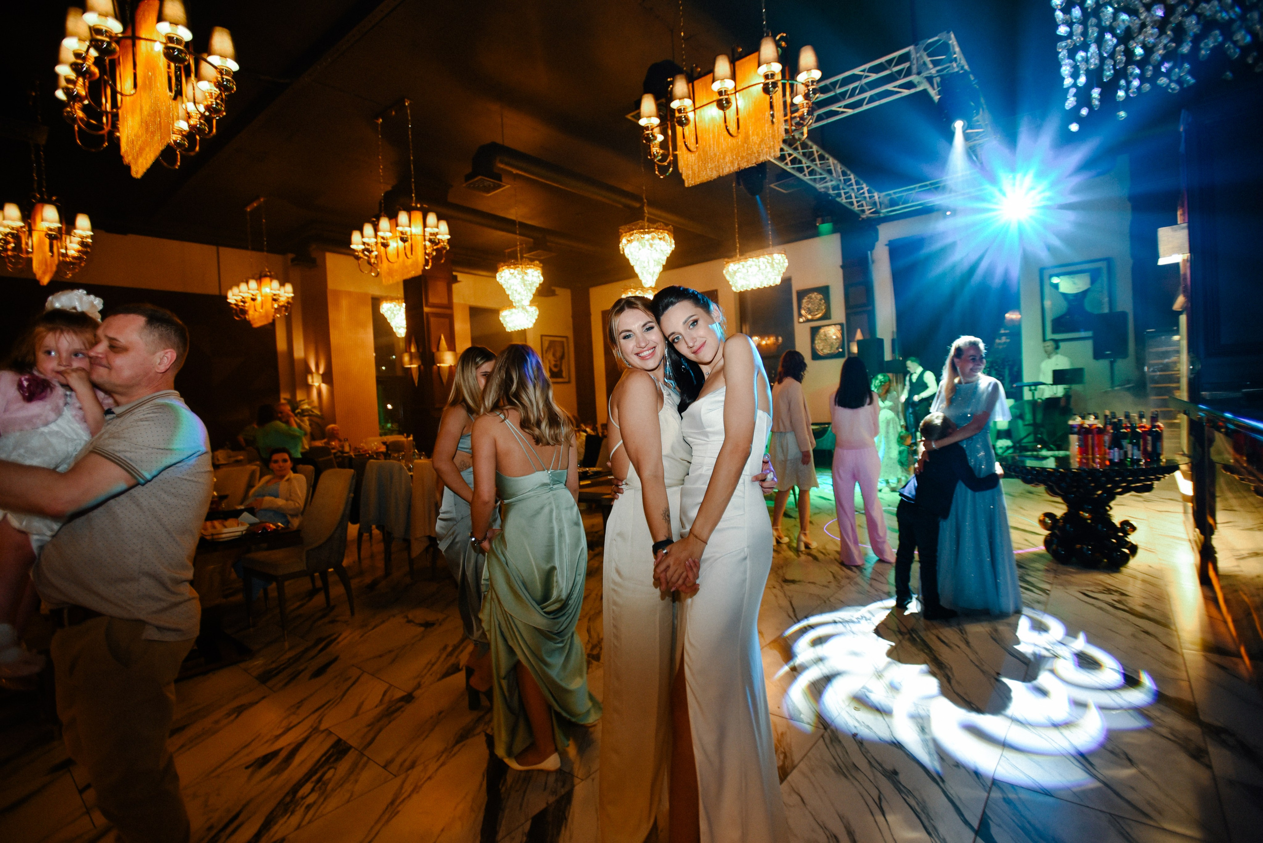 Виктор и Ангелина Банкет на 100 гостей Ресторан Segreto. Фотограф Лола Волна, город Москва