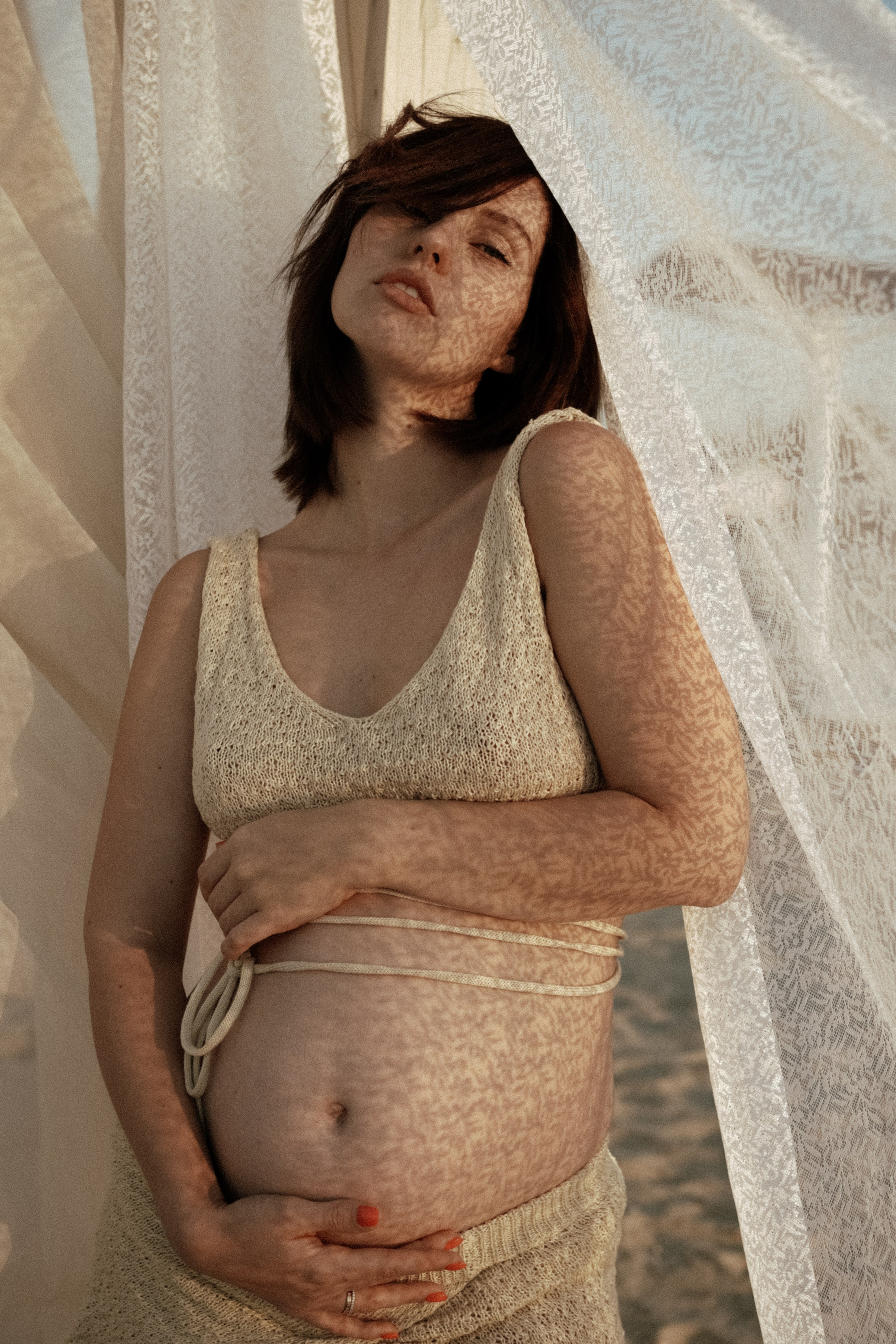 Беременность на пляже. Свадебный и семейный фотограф Афанасьева Анна в Кисловодске