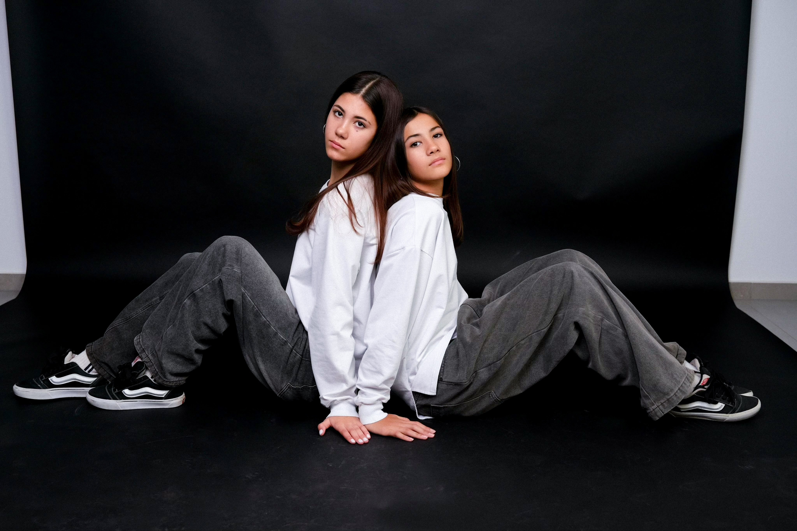 Две сестры. Портретный фотограф в Москве Ирина Ортега