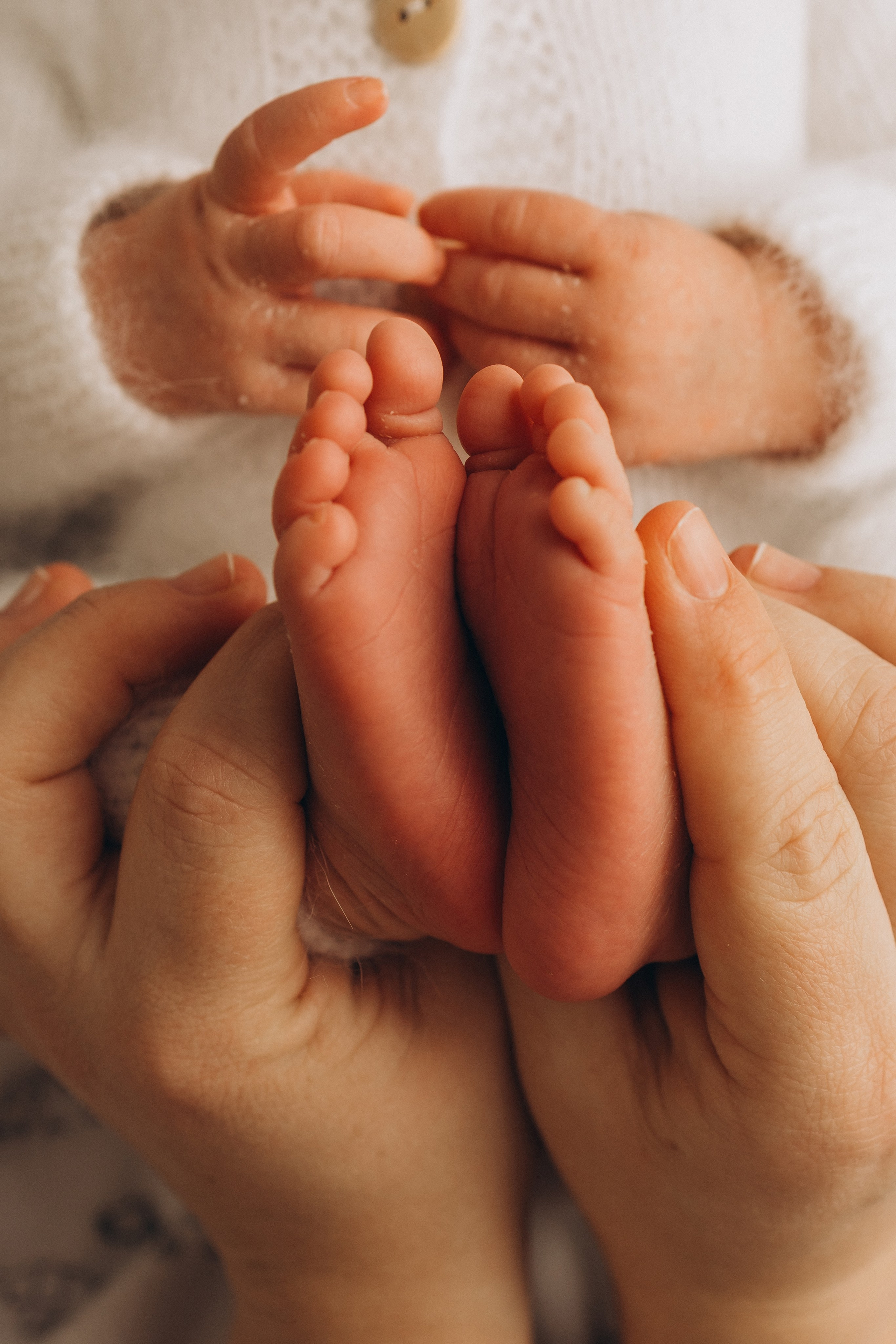 Вера 11 дней. Фотограф новорождённых Newborn Москва