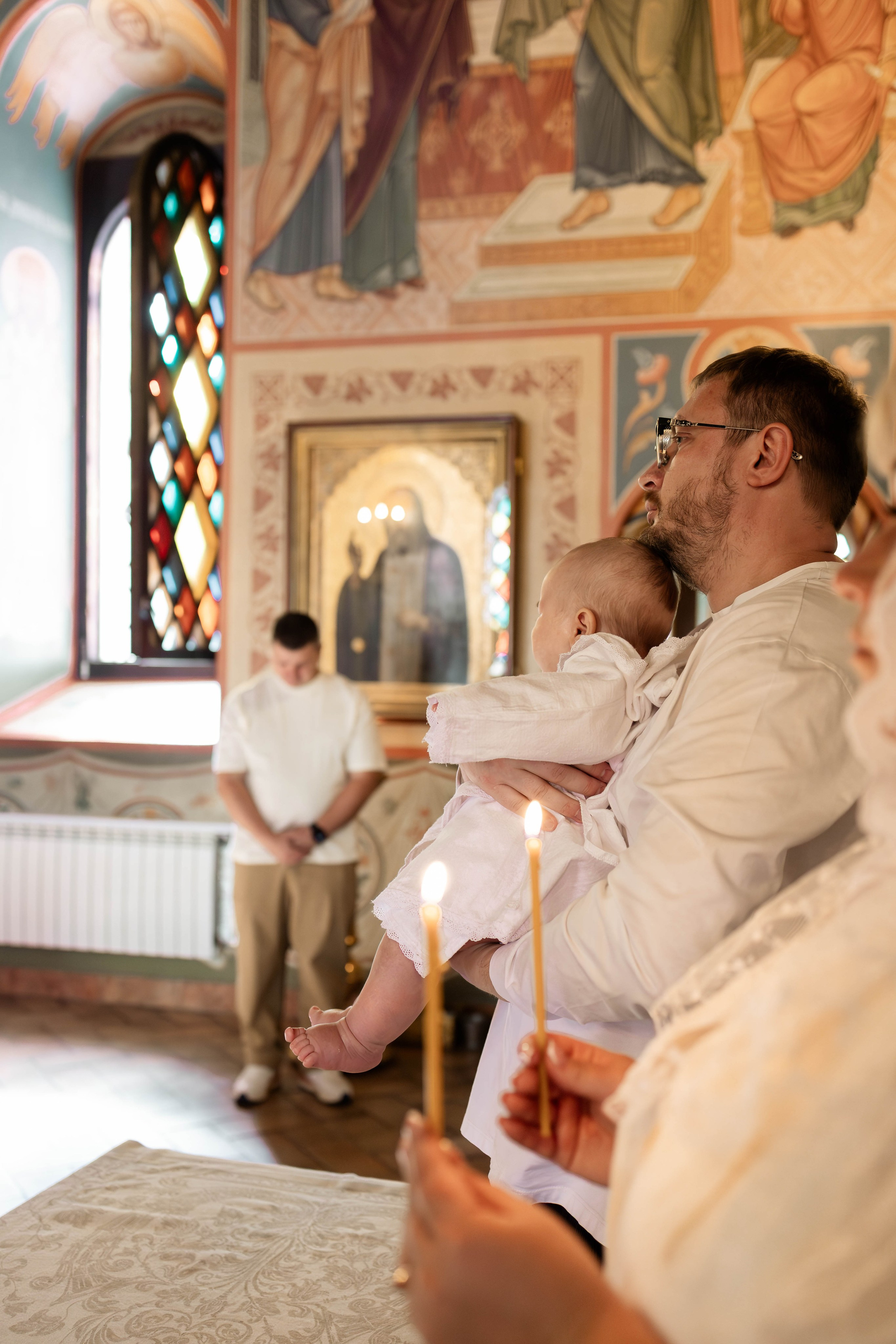 Таинство Крещения Евгения. Фотограф новорождённых Newborn Москва