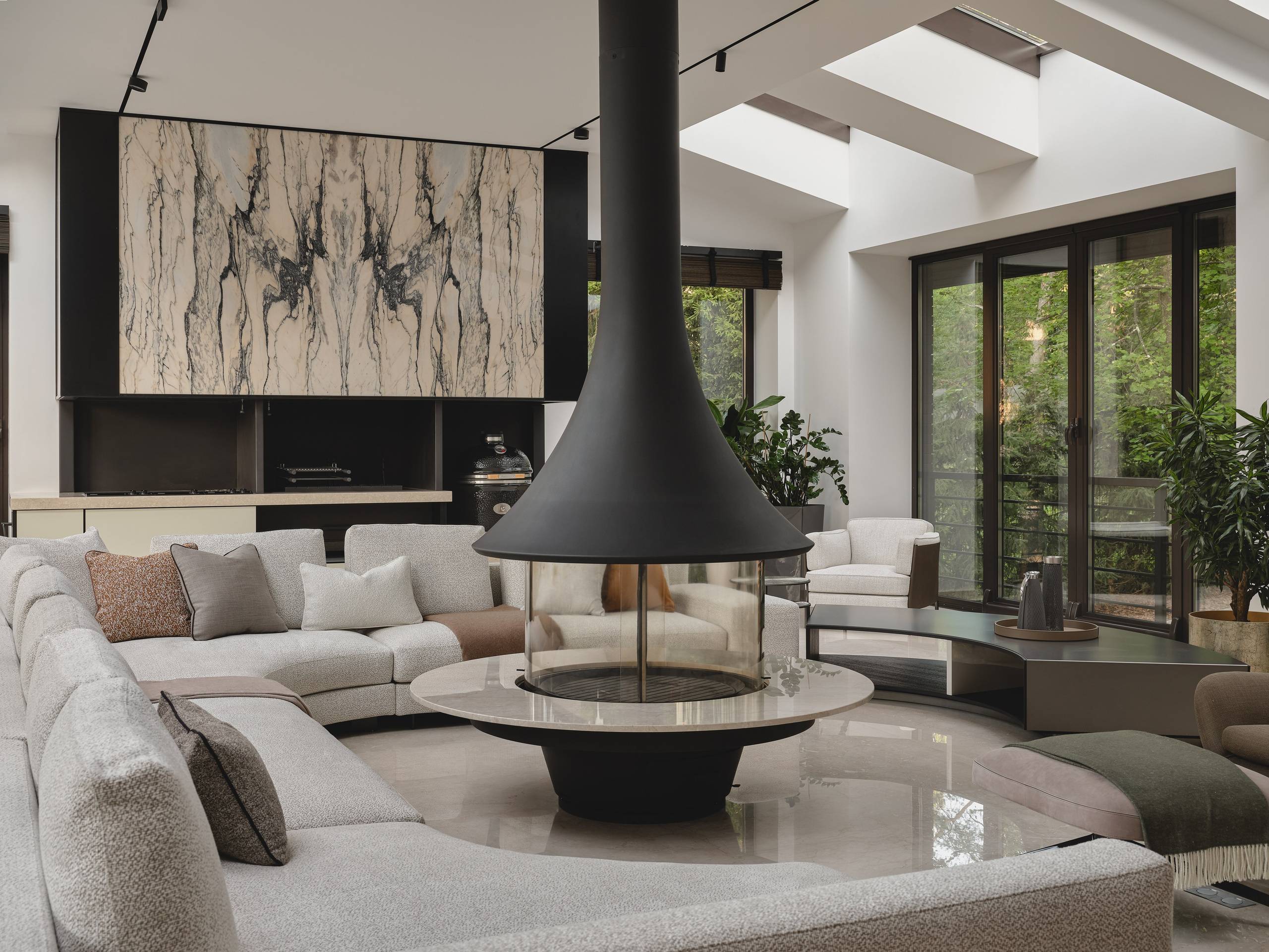 Загородный дом с бассейном. Фотограф Наталья Вершинина