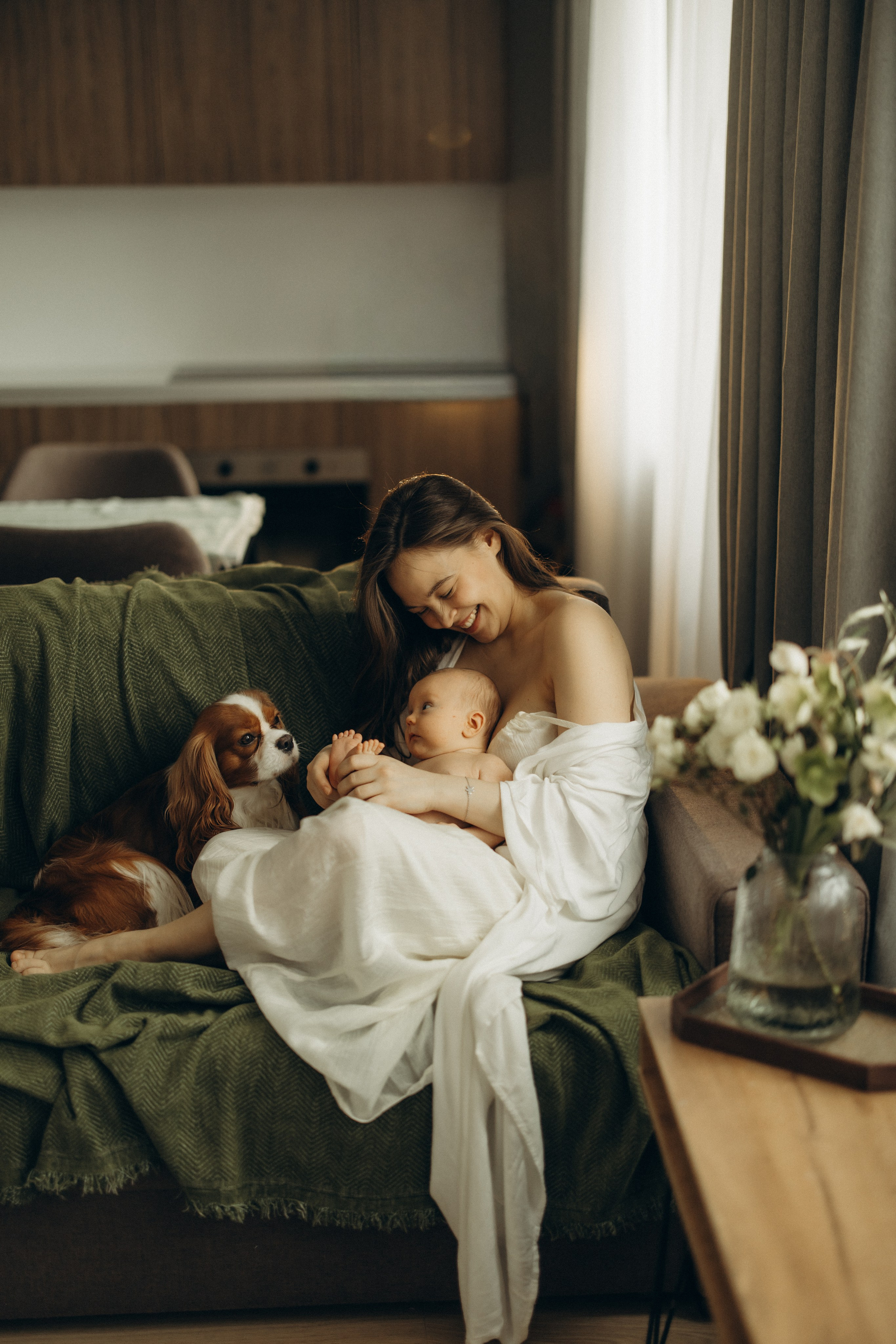 Аня, Ефим, Лимон. Семейный фотограф Оля Гладченко