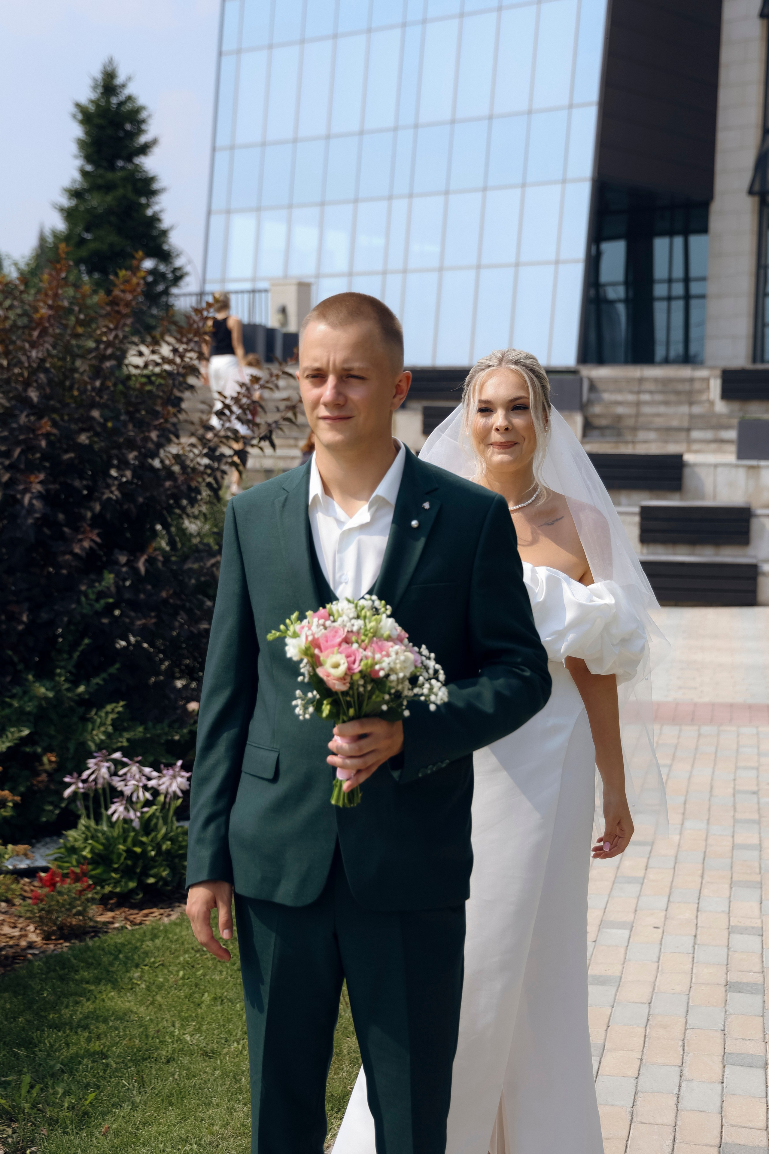 Свадебная фотосессия загс и прогулка