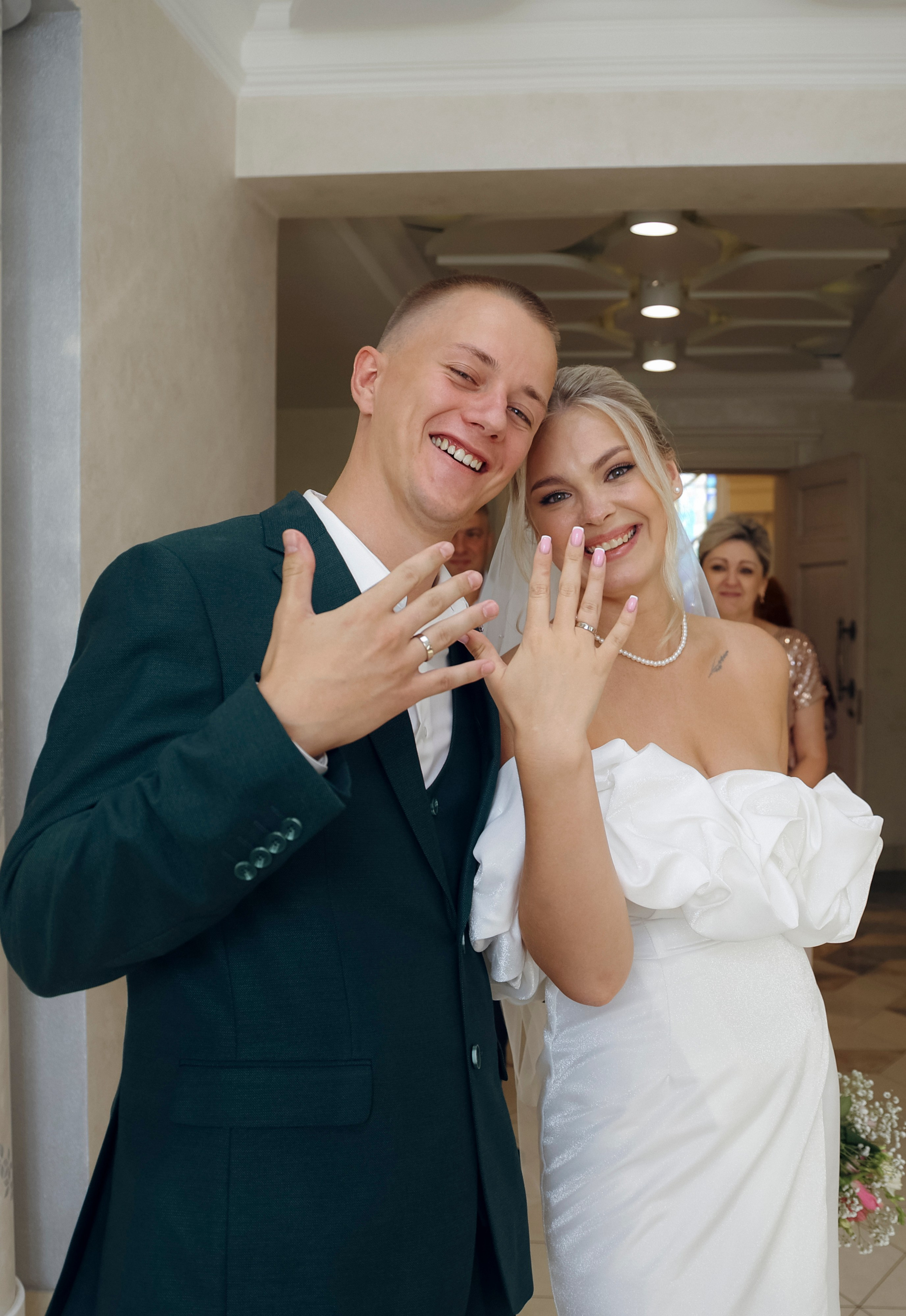 Свадебная фотосессия загс и прогулка