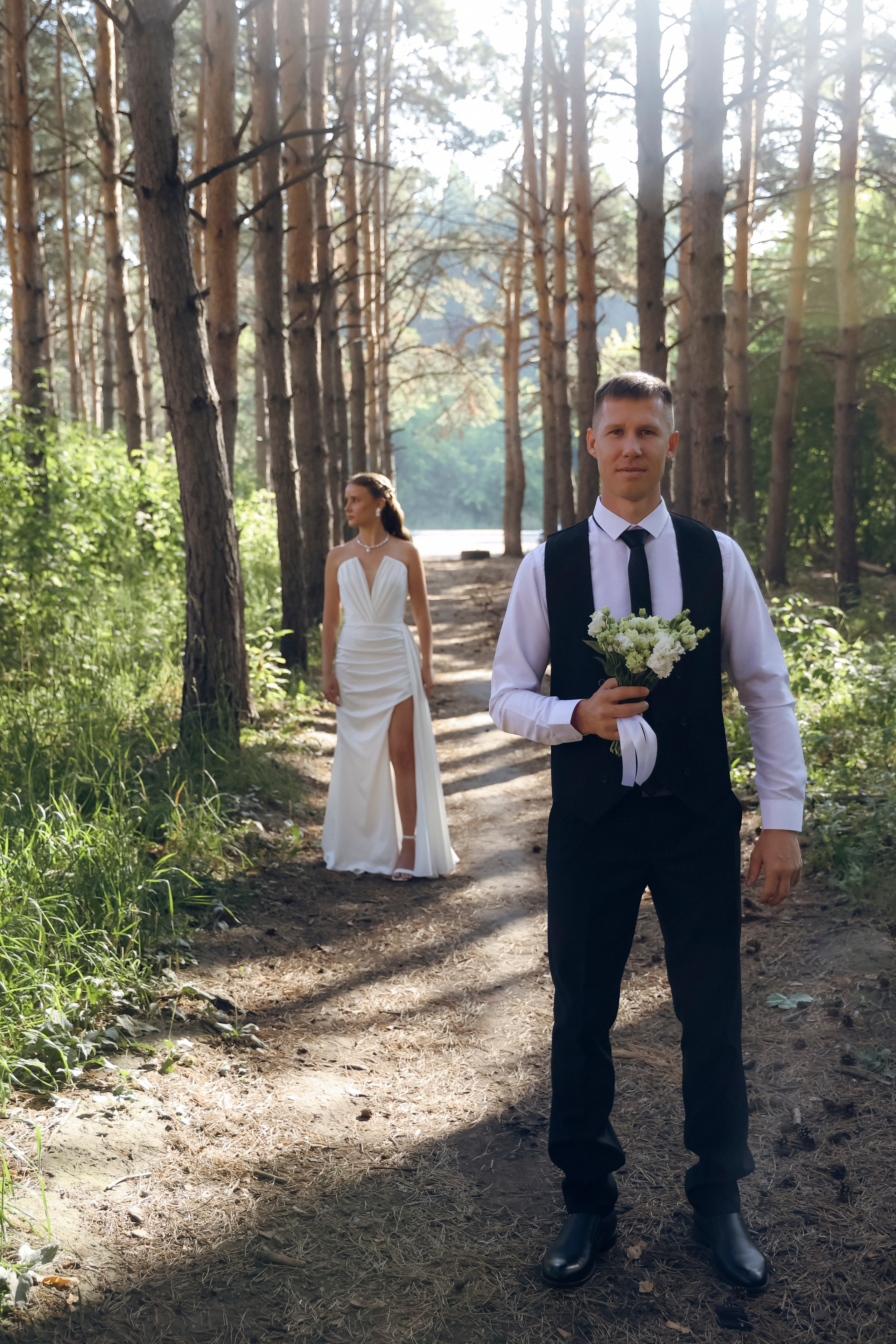 Свадебная фотосессия загс прогулка