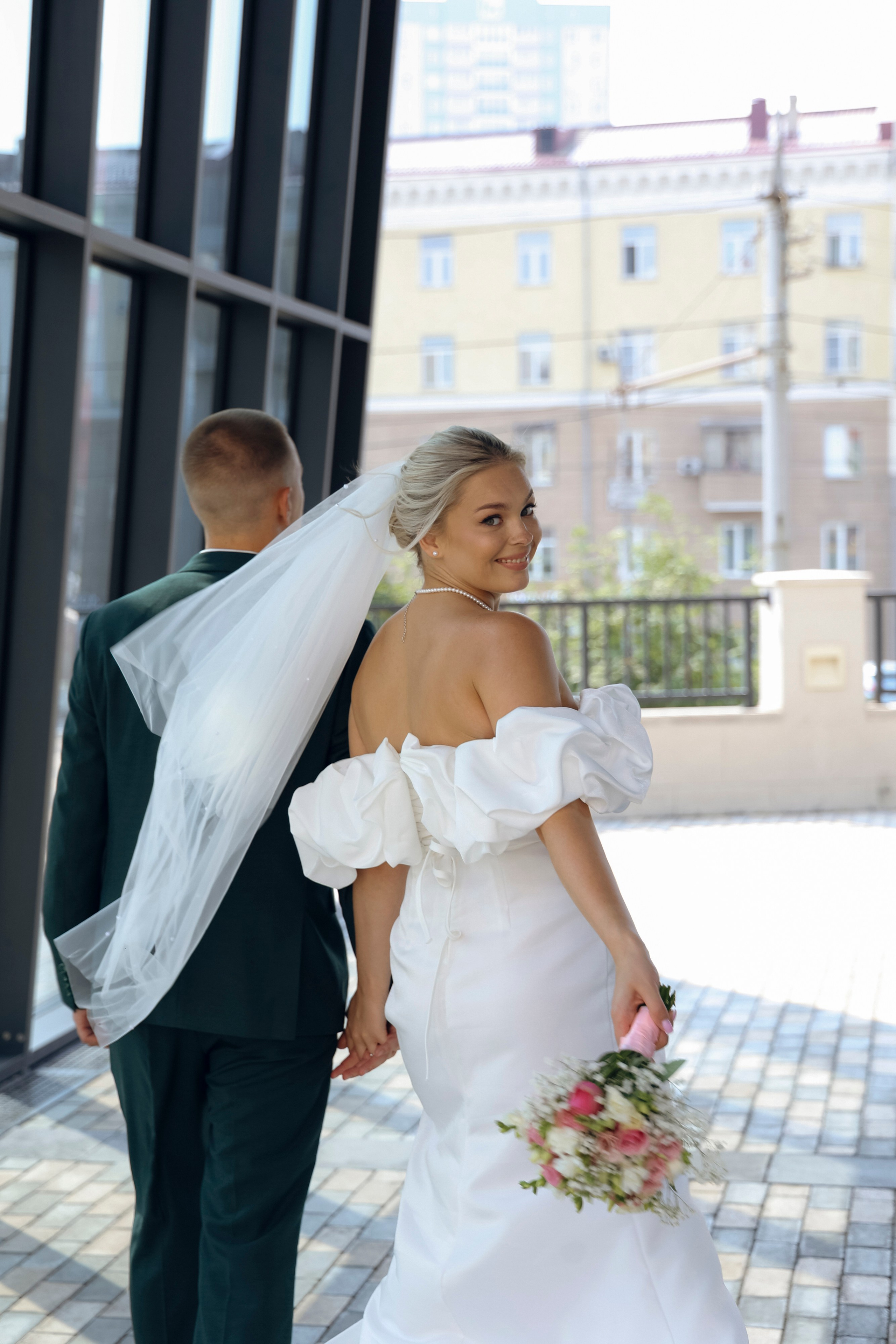 Свадебная фотосессия загс и прогулка