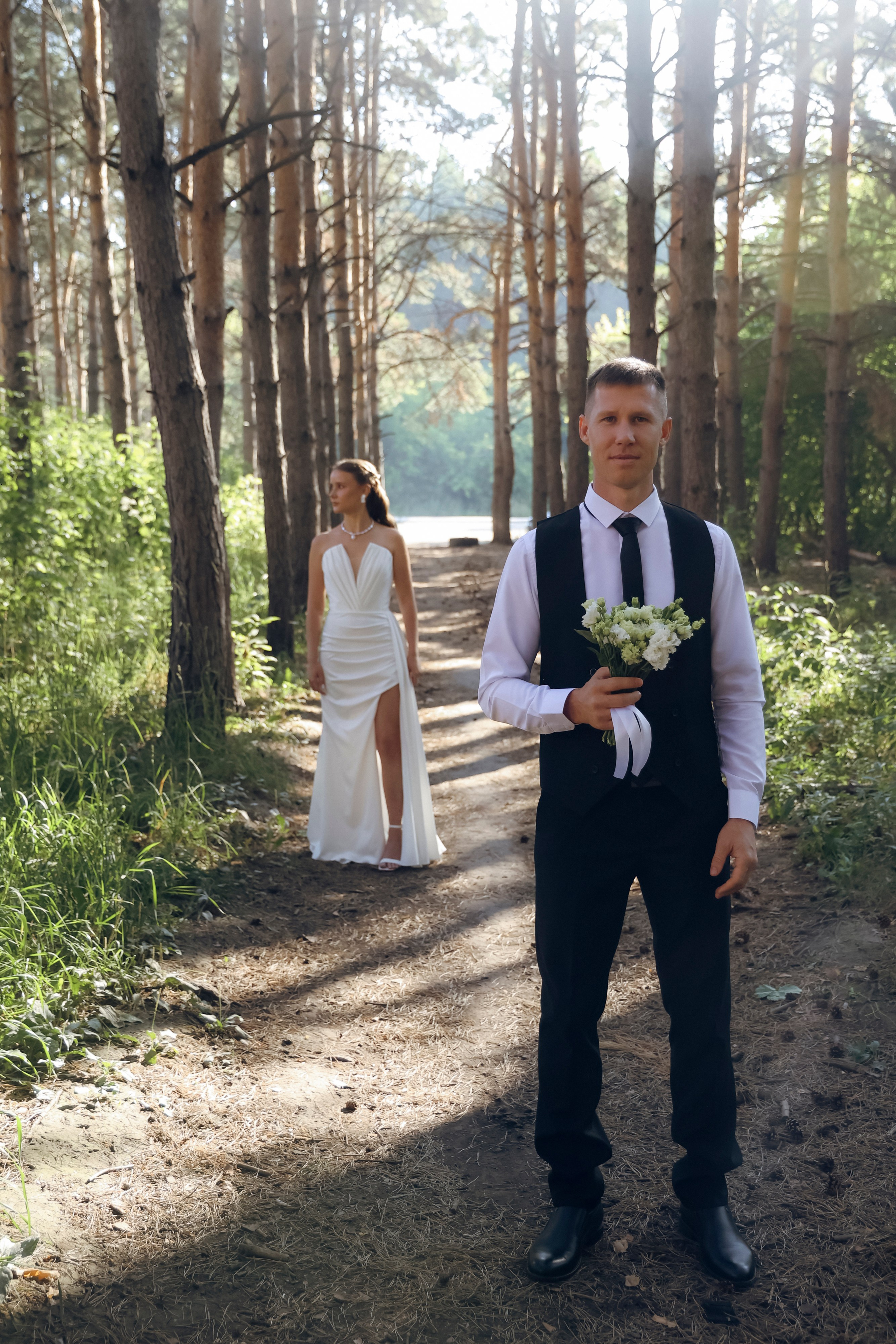 Свадебная фотосессия загс прогулка