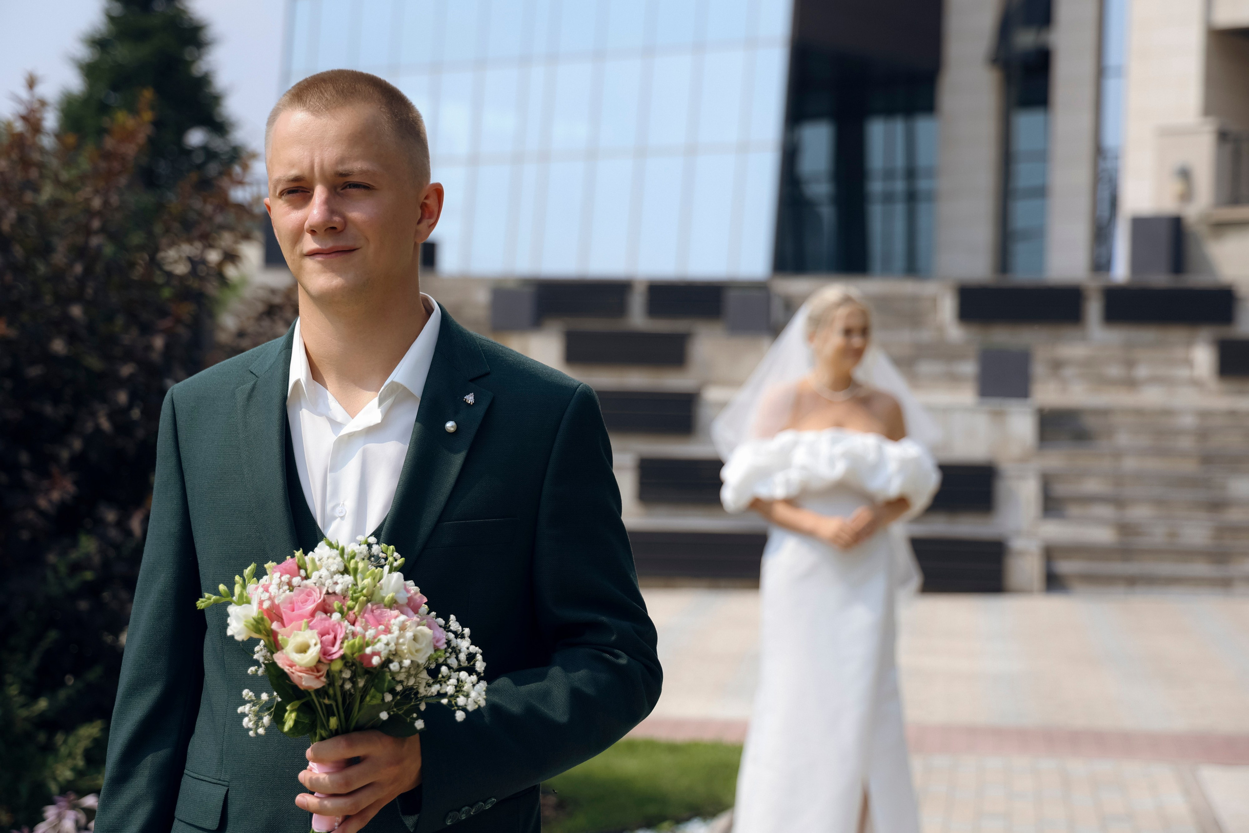Свадебная фотосессия загс и прогулка