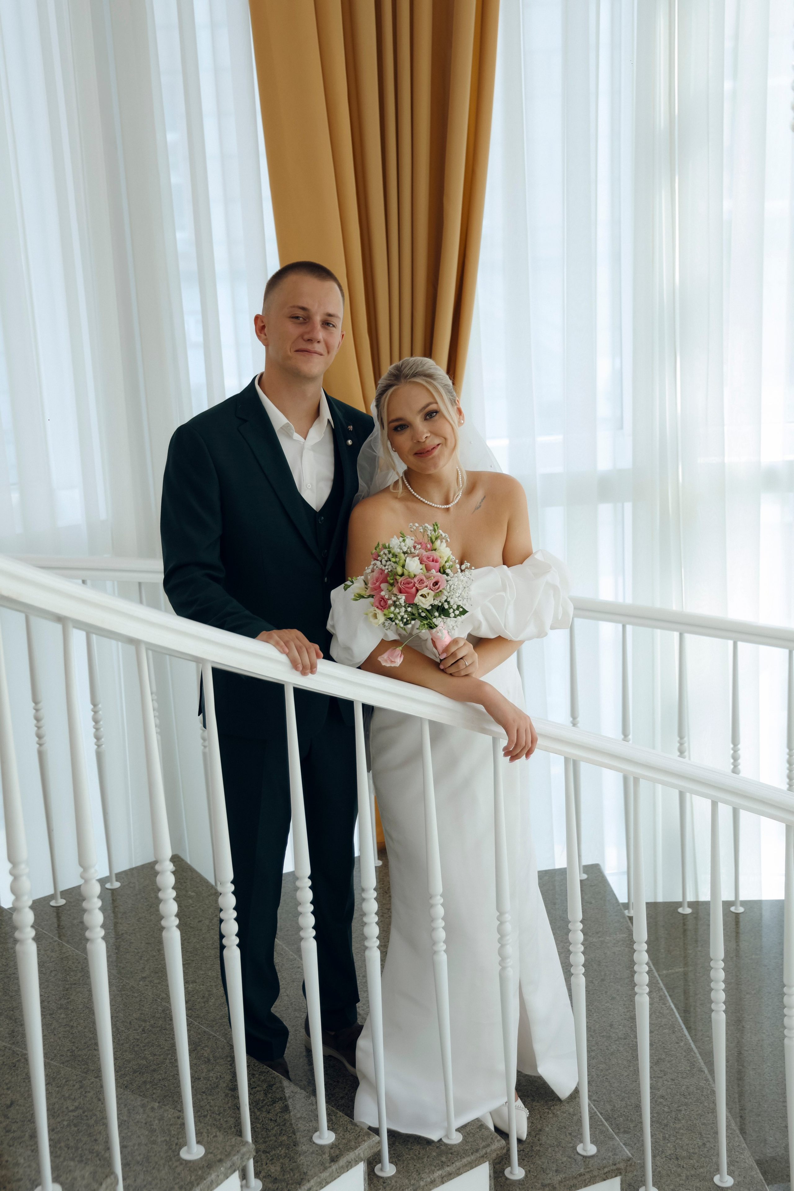 Свадебная фотосессия загс и прогулка