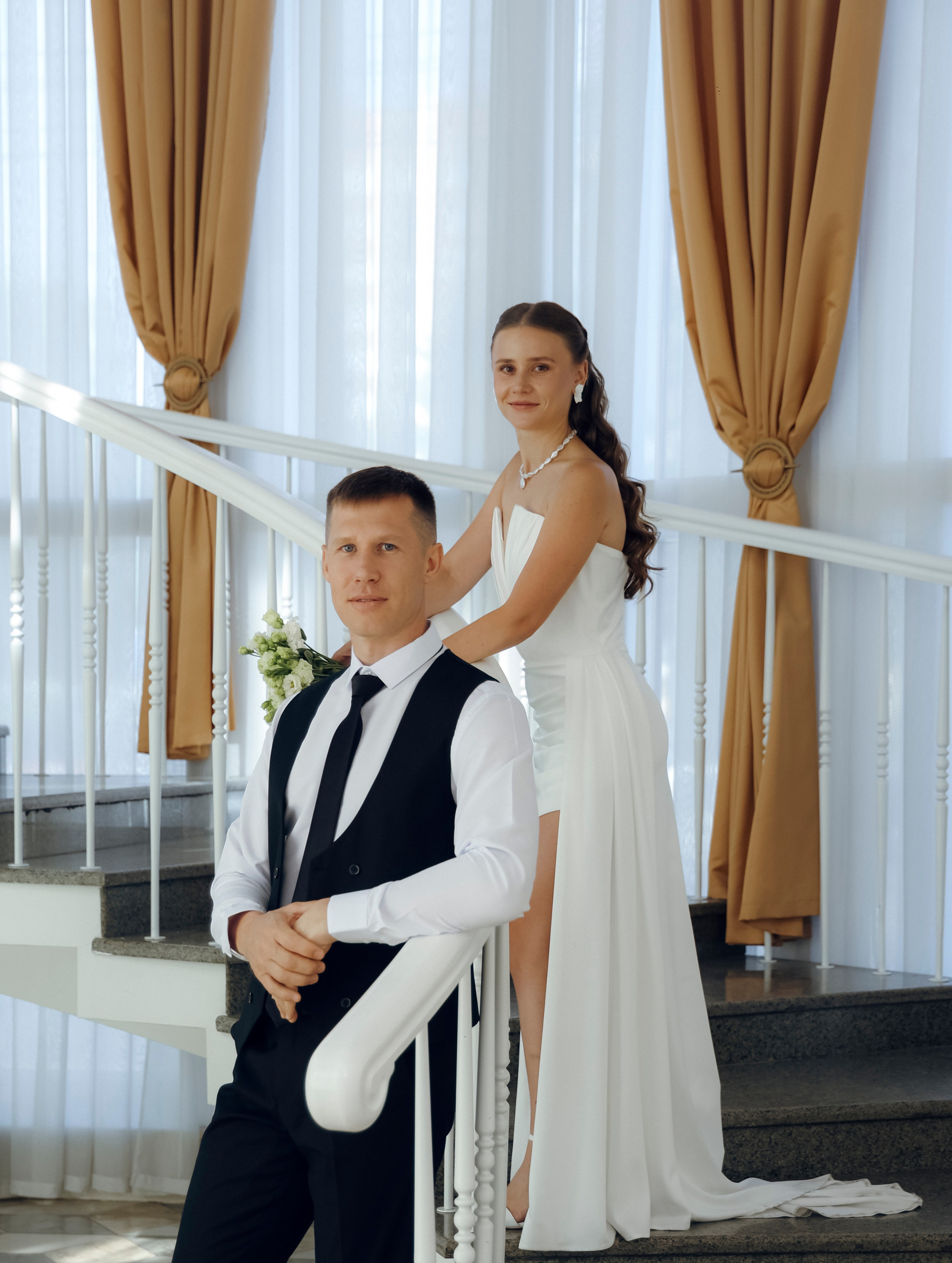 Свадебная фотосессия загс прогулка