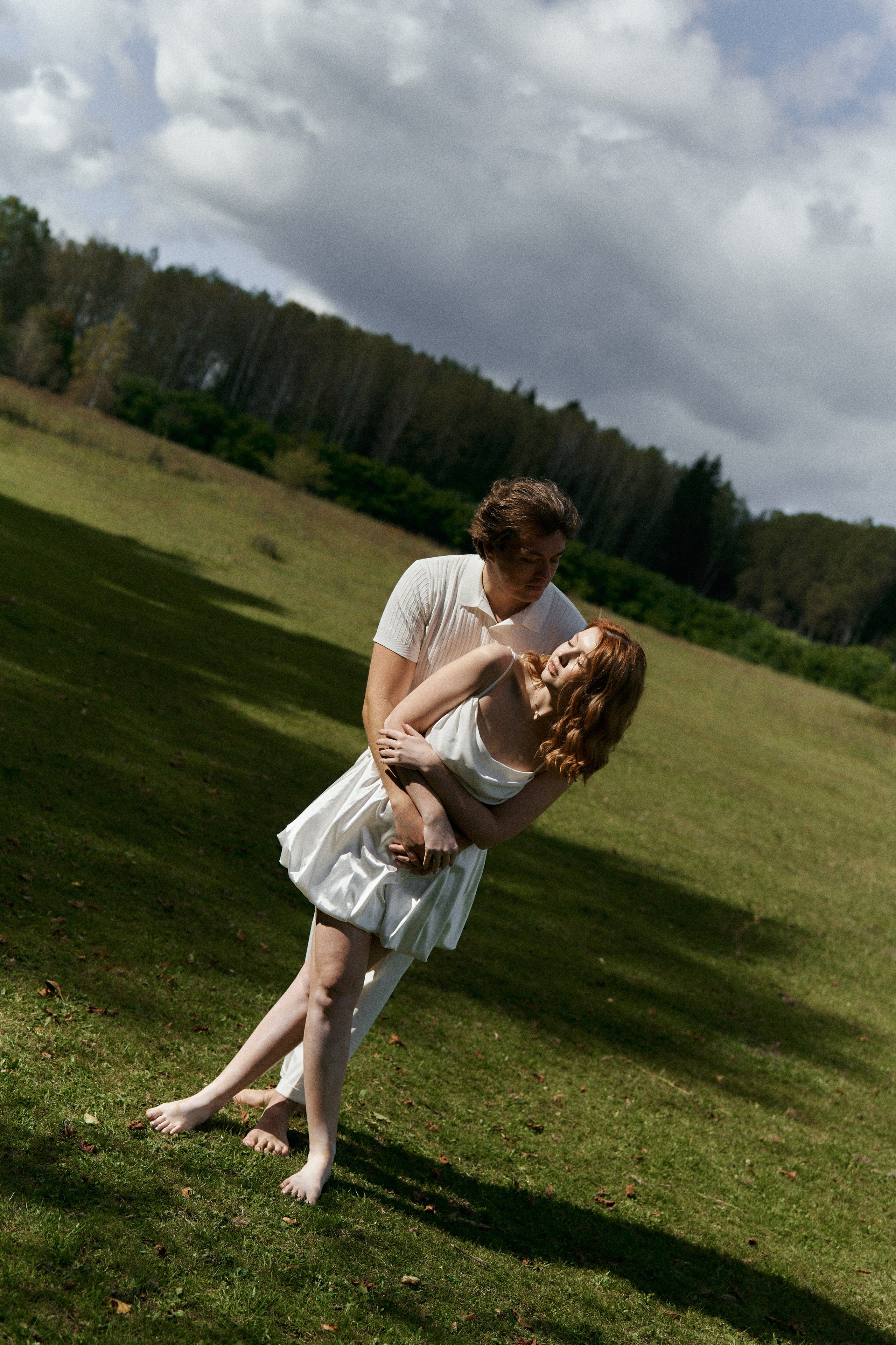 Свадебная фотосессия в поле