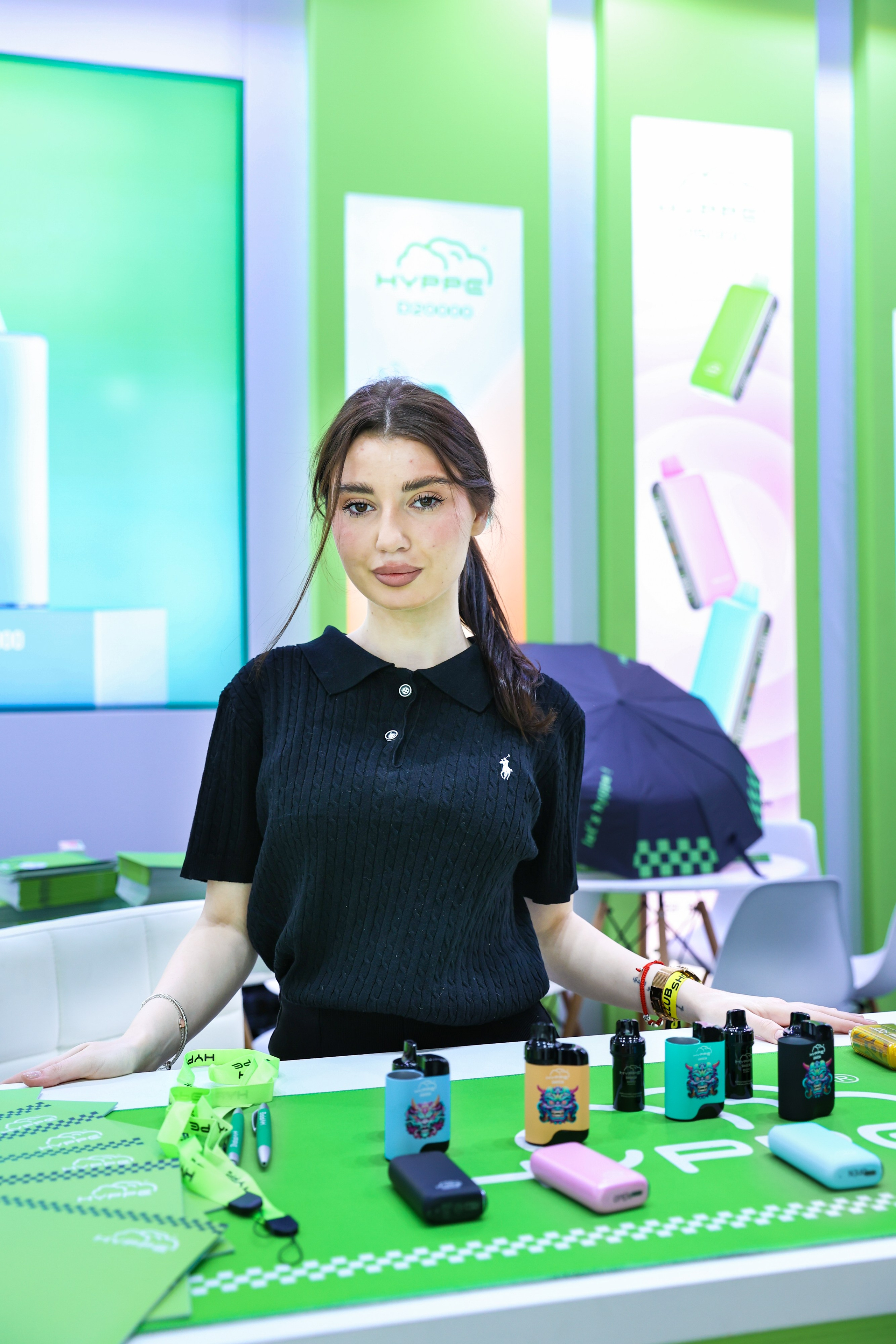 Стенд Hyppe на Vape Club Show. Фотограф Дарья Попова