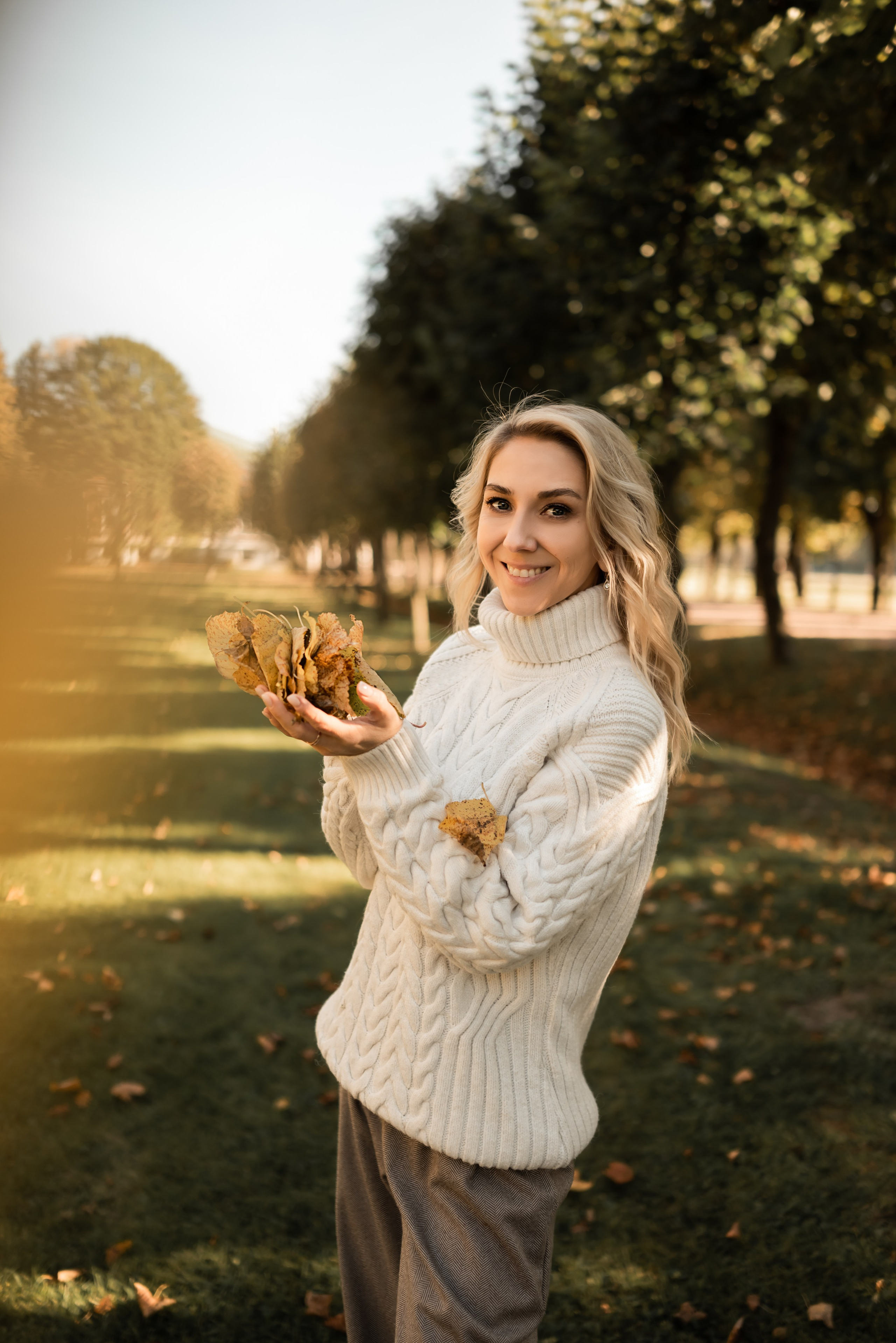 Осенняя прогулка в парке Кусково. Фотограф Ксения Огородова портфолио