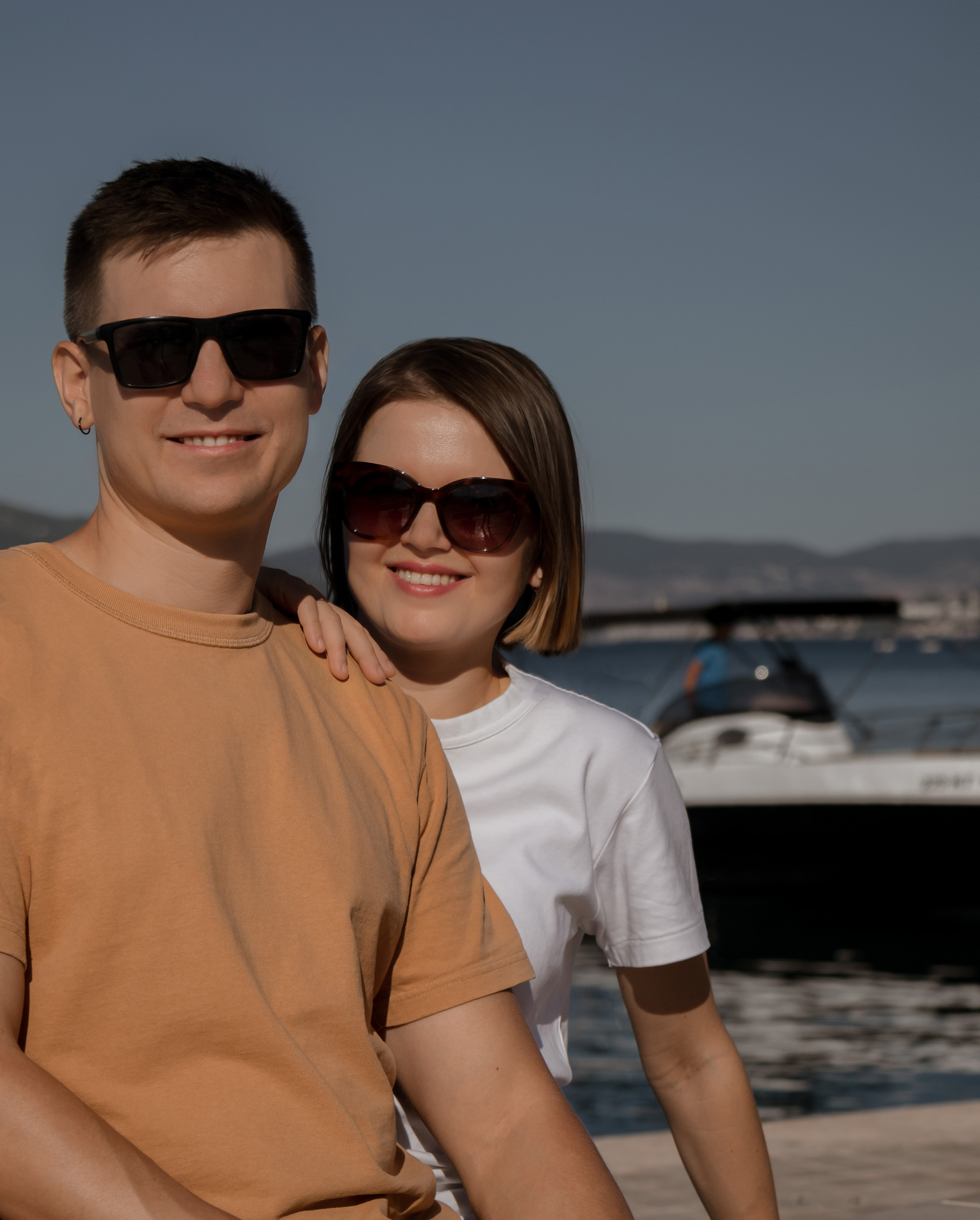 Gentle morning with Rimma and Maxim. Portrait photographer in Tivat Montenegro Katerina Kirsanova