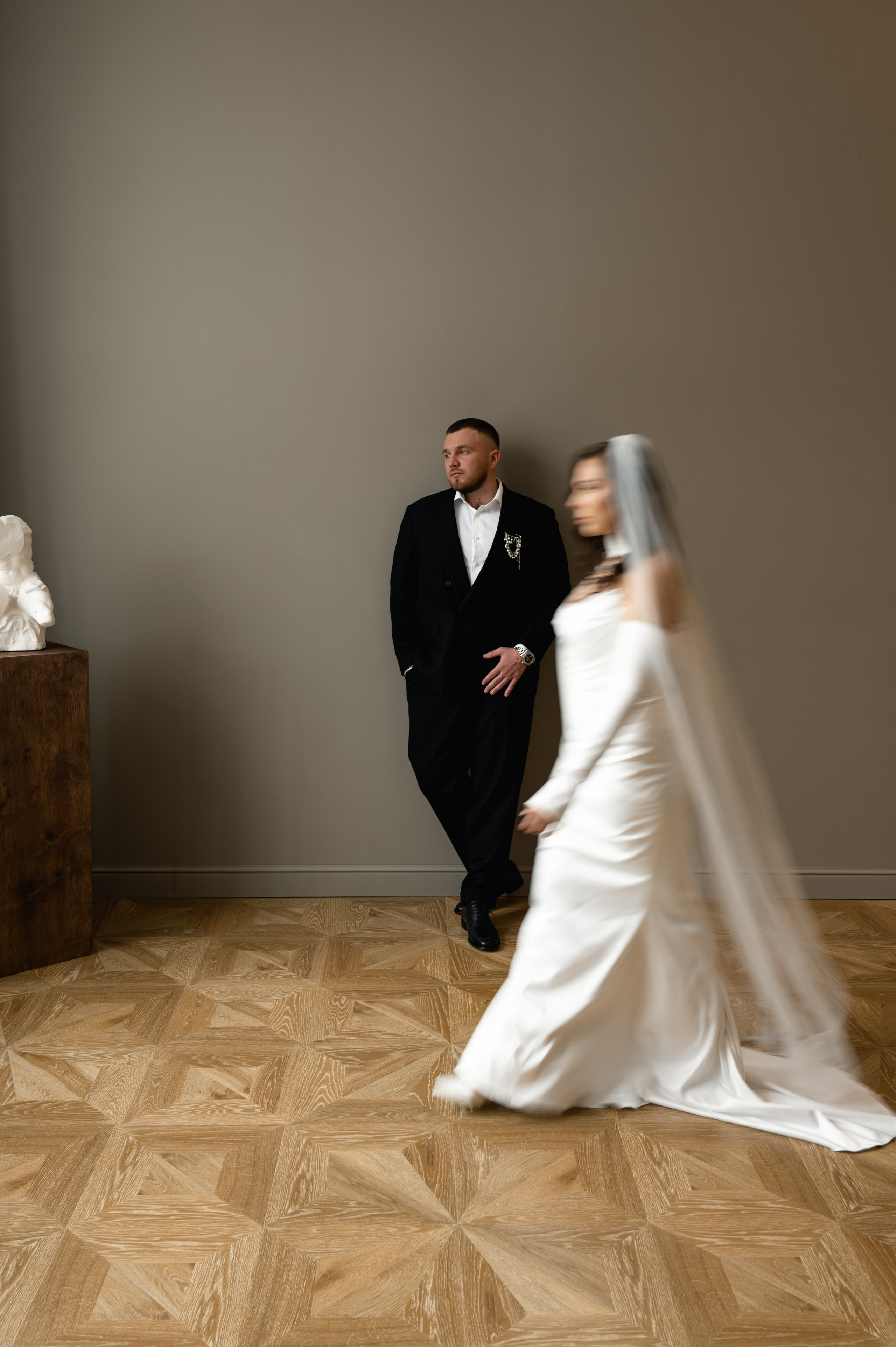 Свадебная фотосессия в студии. Свадебный и семейный фотограф в Краснодаре Алина Мельник