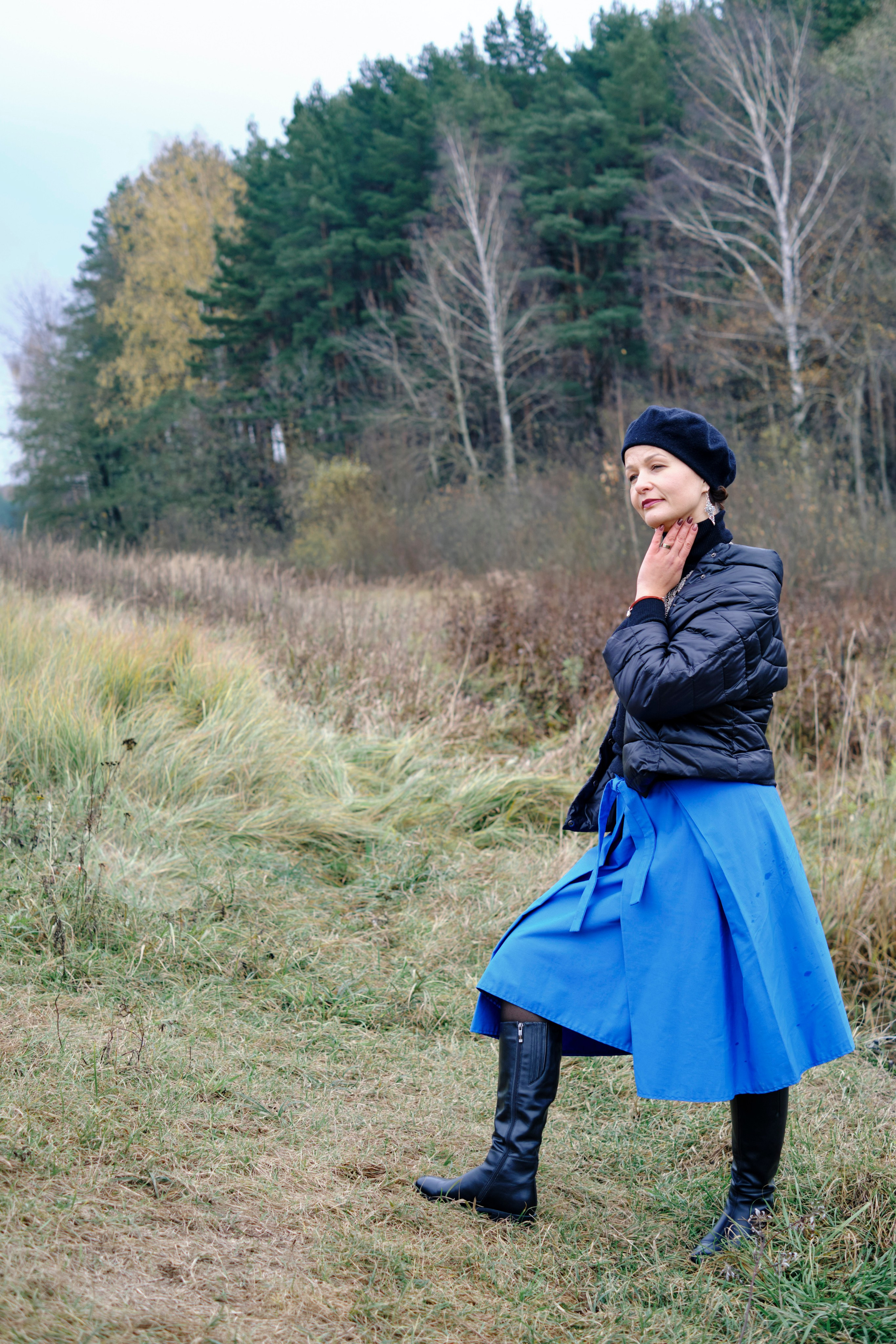 Оля. прогулка на природе. октябрь. Елена Павленко. Фотограф. Москва