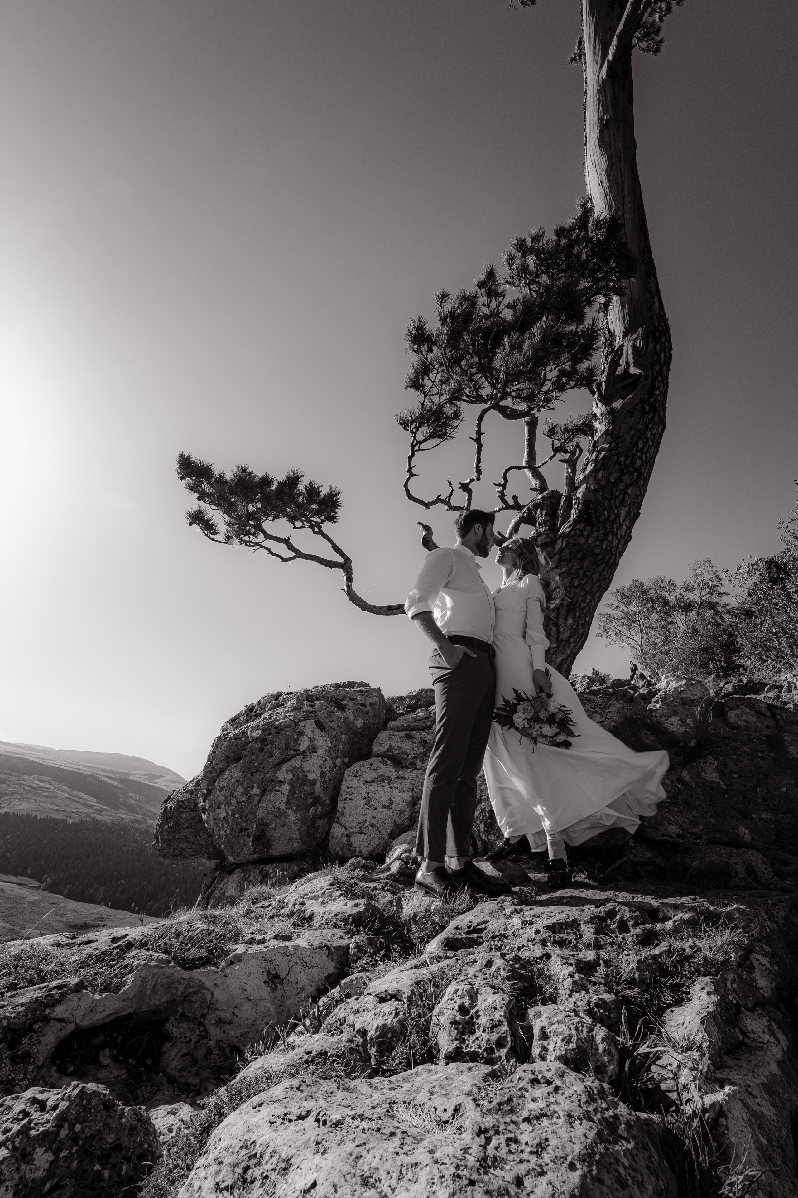 Свадебное путешествие в Адыгее. Свадебный фотограф Константинова Елена