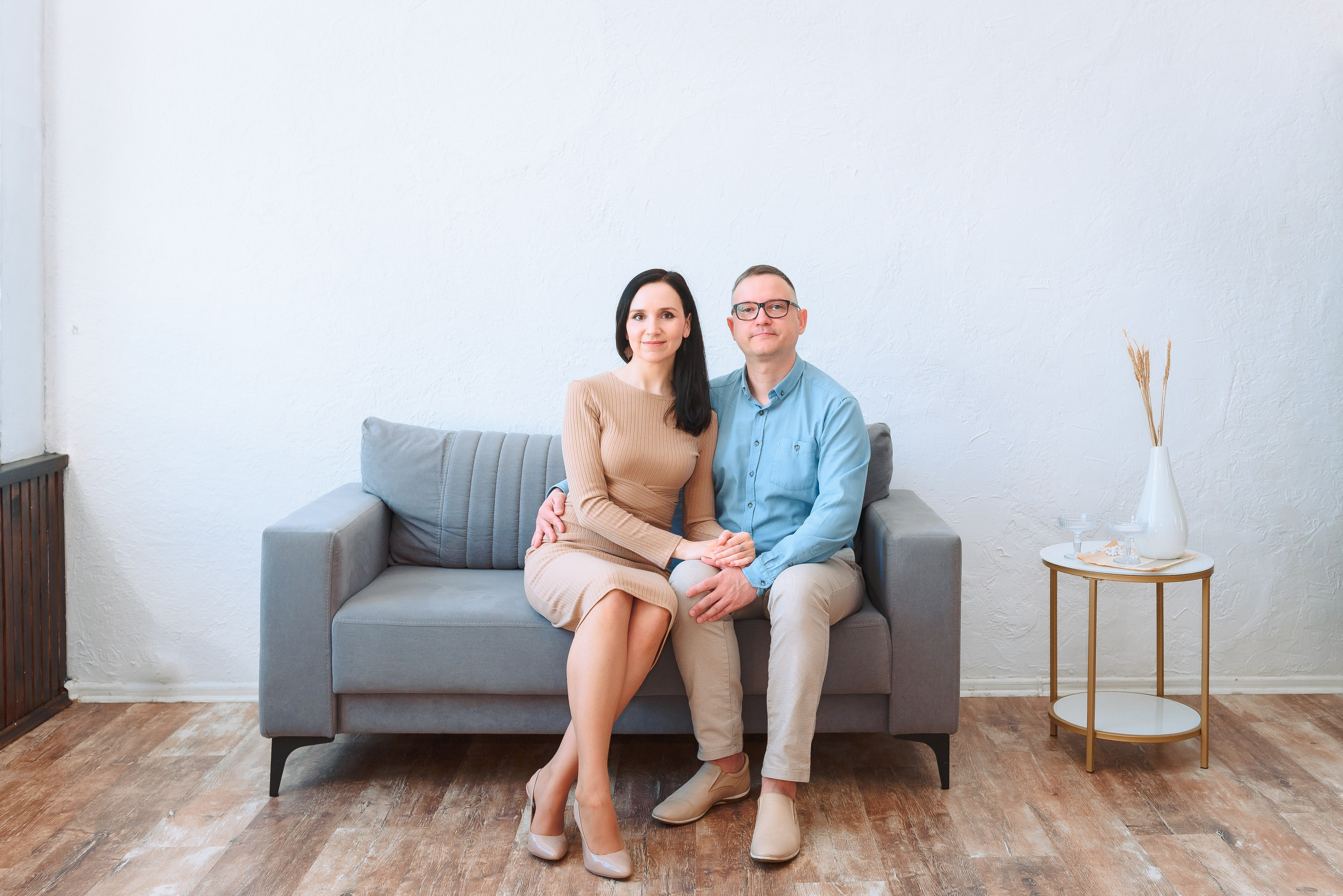 Семейная фотосессия в DreamStudio. Свадебный и семейный фотограф в Москве Юлия Винник