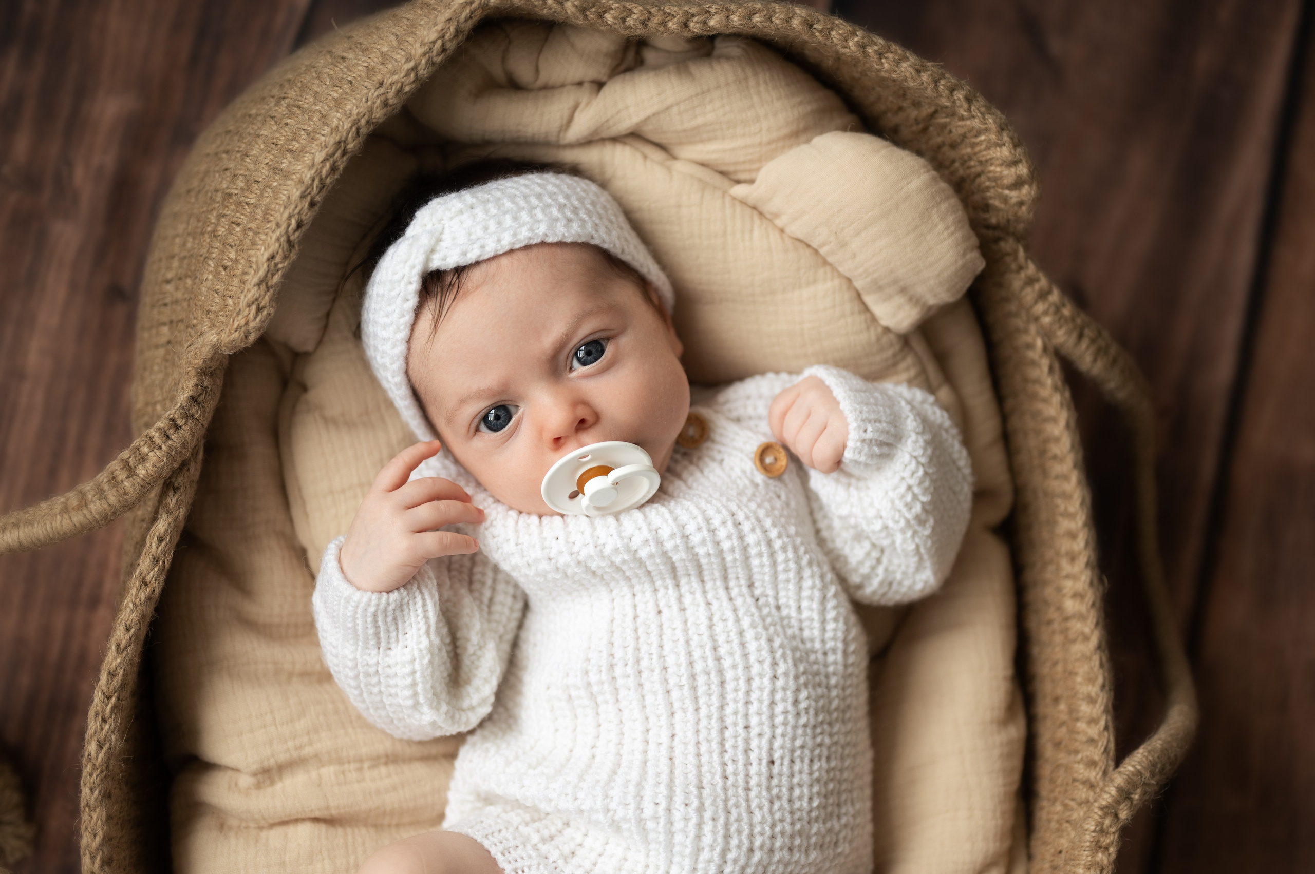 Натуральный ньюборн. Фотограф новорождённых Ольга Ушакова Москва