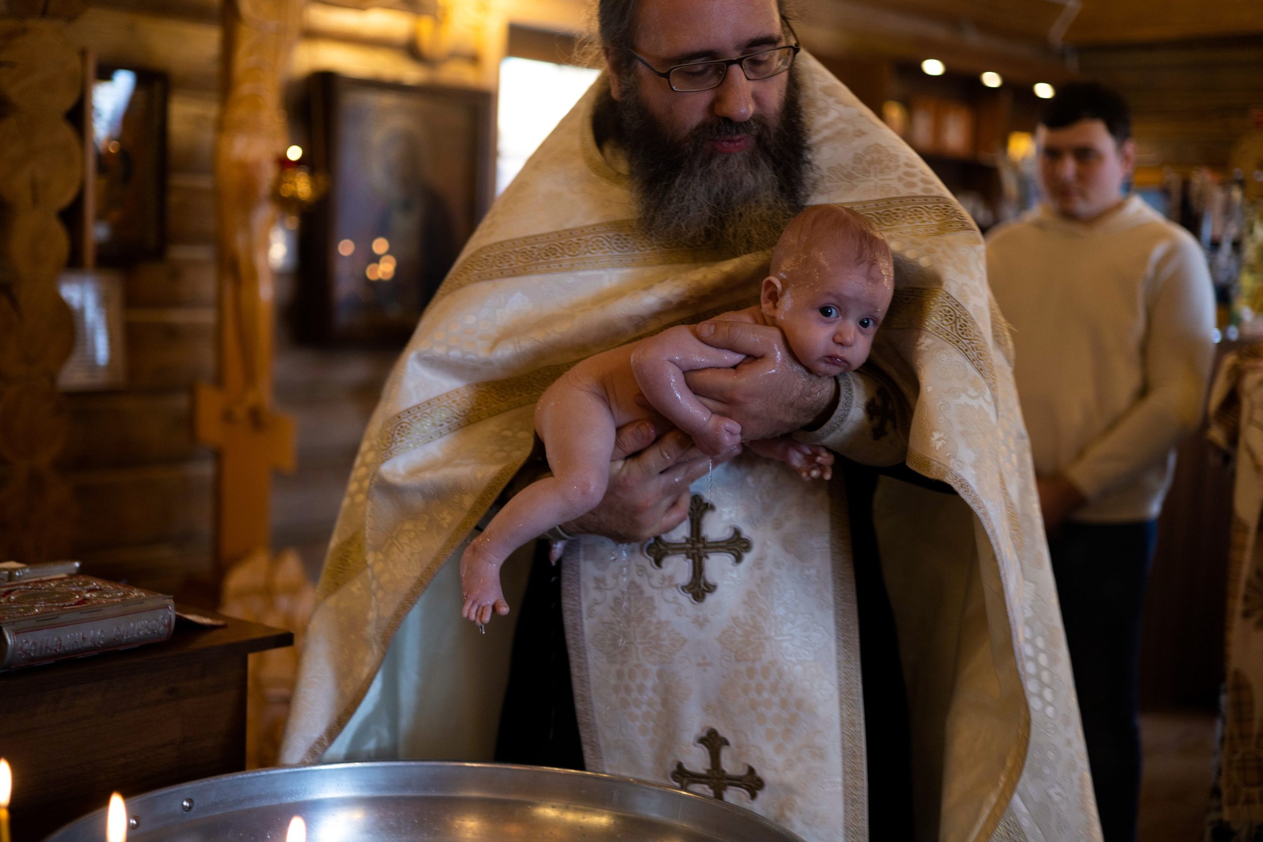 Крещение Саратов новорожденные детская фотосессия ньюборн таинство