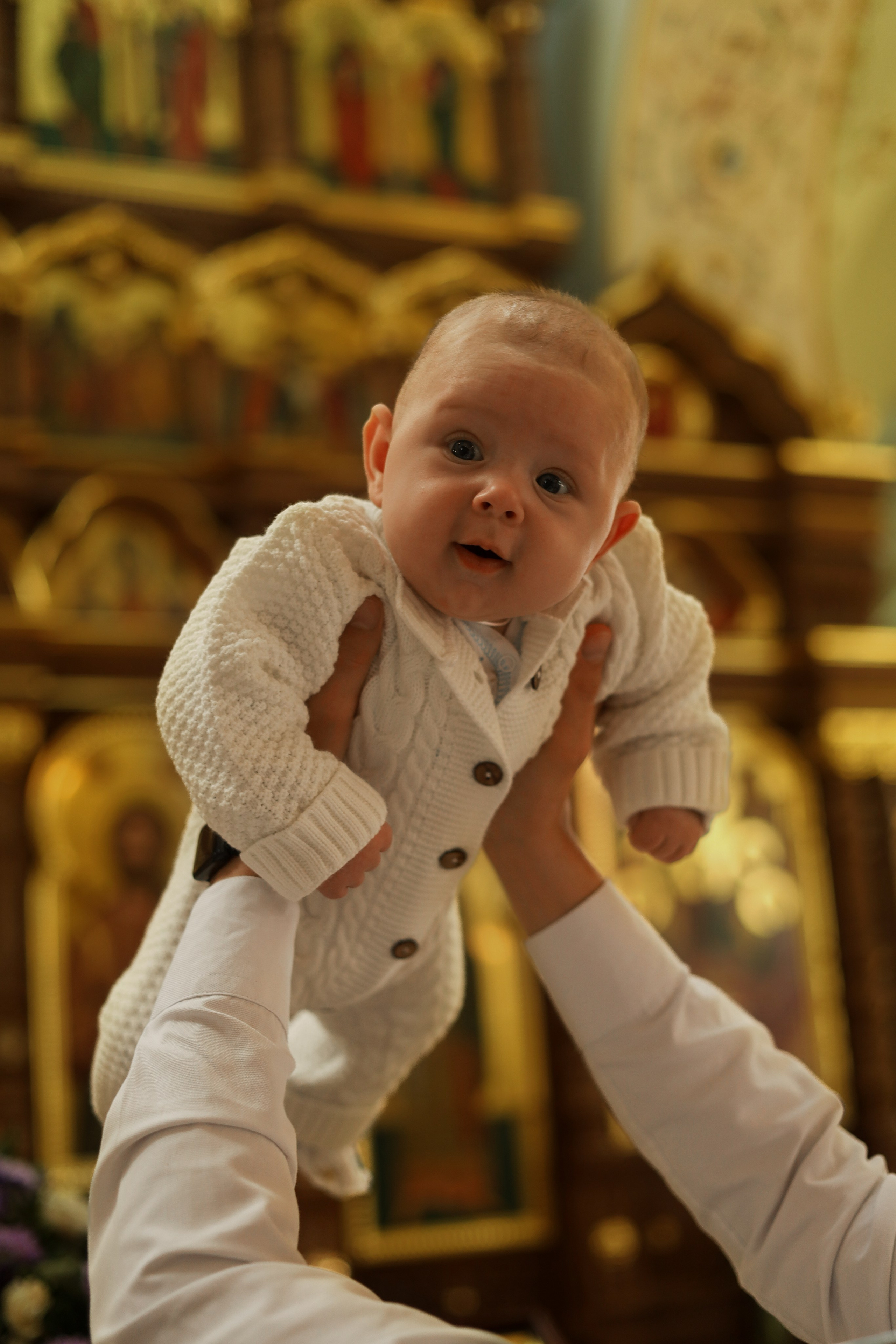 Таинство крещения. Фотограф новорожденных Саратов