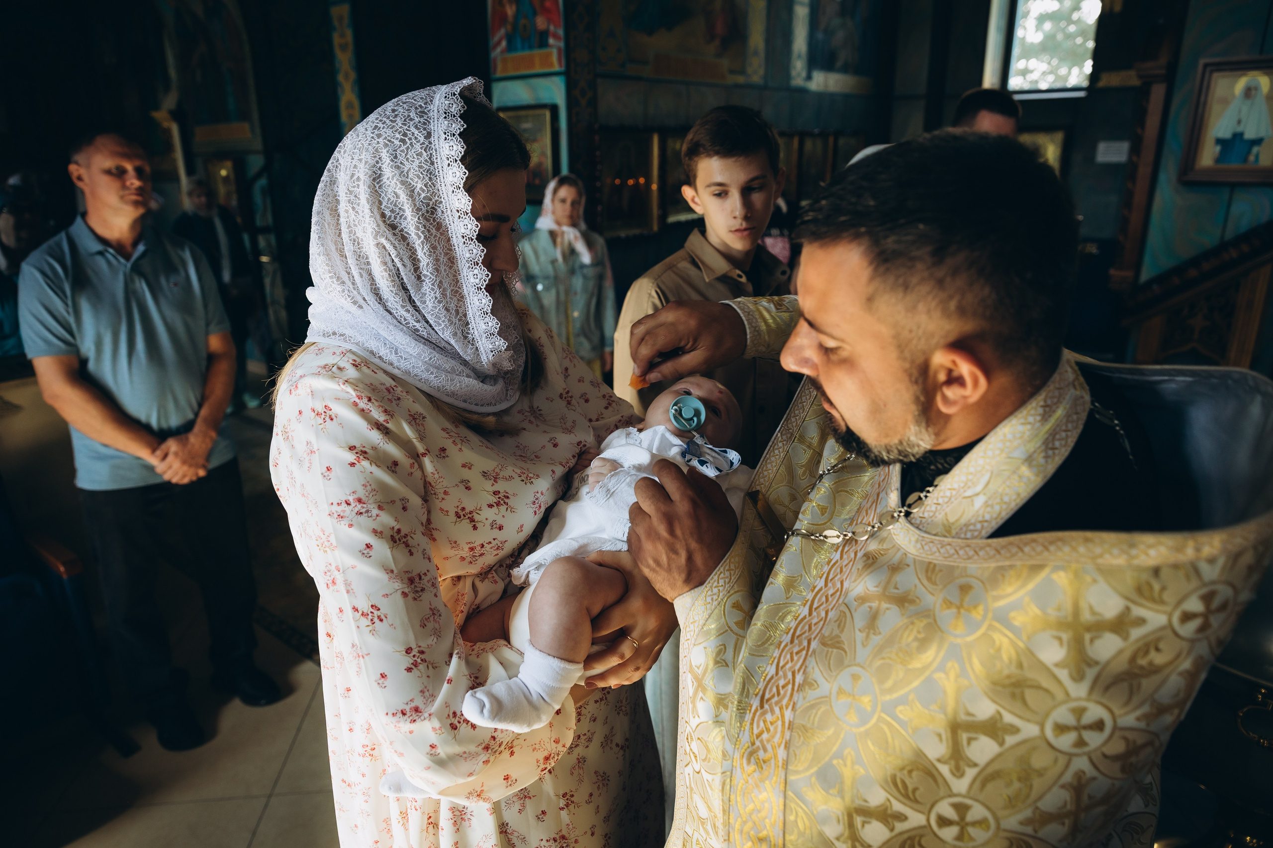 Таинство Крещения Ильи. Фотограф в Краснодаре Алла Потоцкая