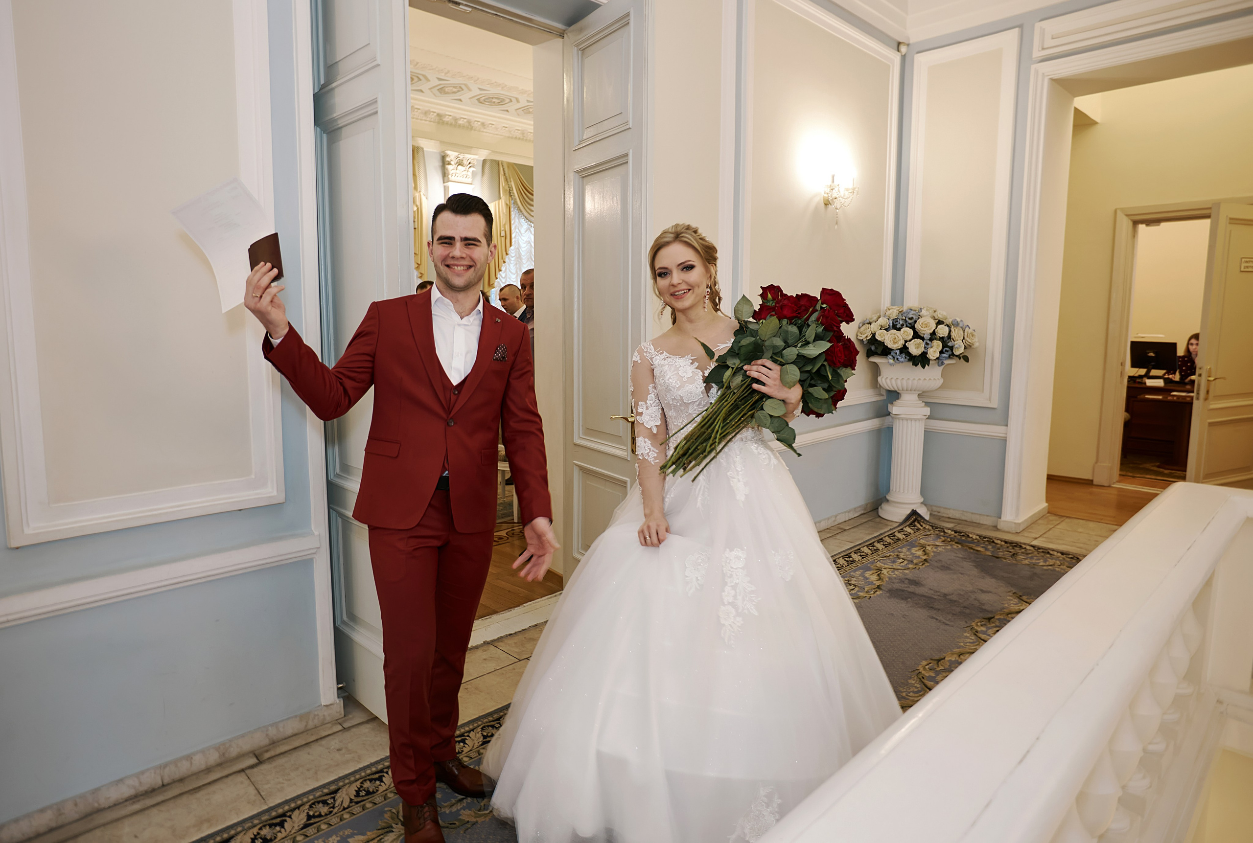 Свадьба Кировский ЗАГС и Дом Ученых. Фотограф в Санкт-Петербурге Знаменская Ирина