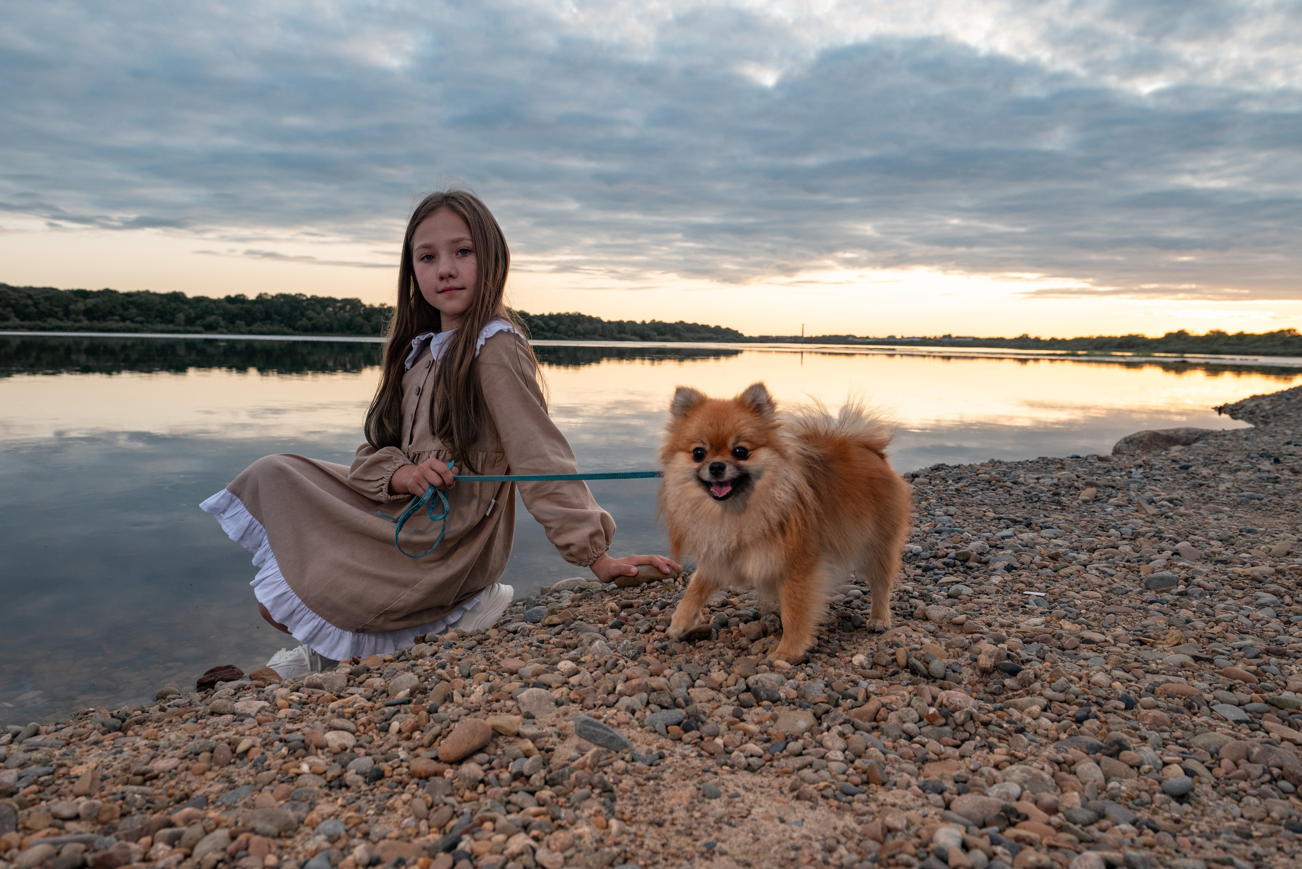 Фотопрогулка с собакой. Фотограф г. Москва