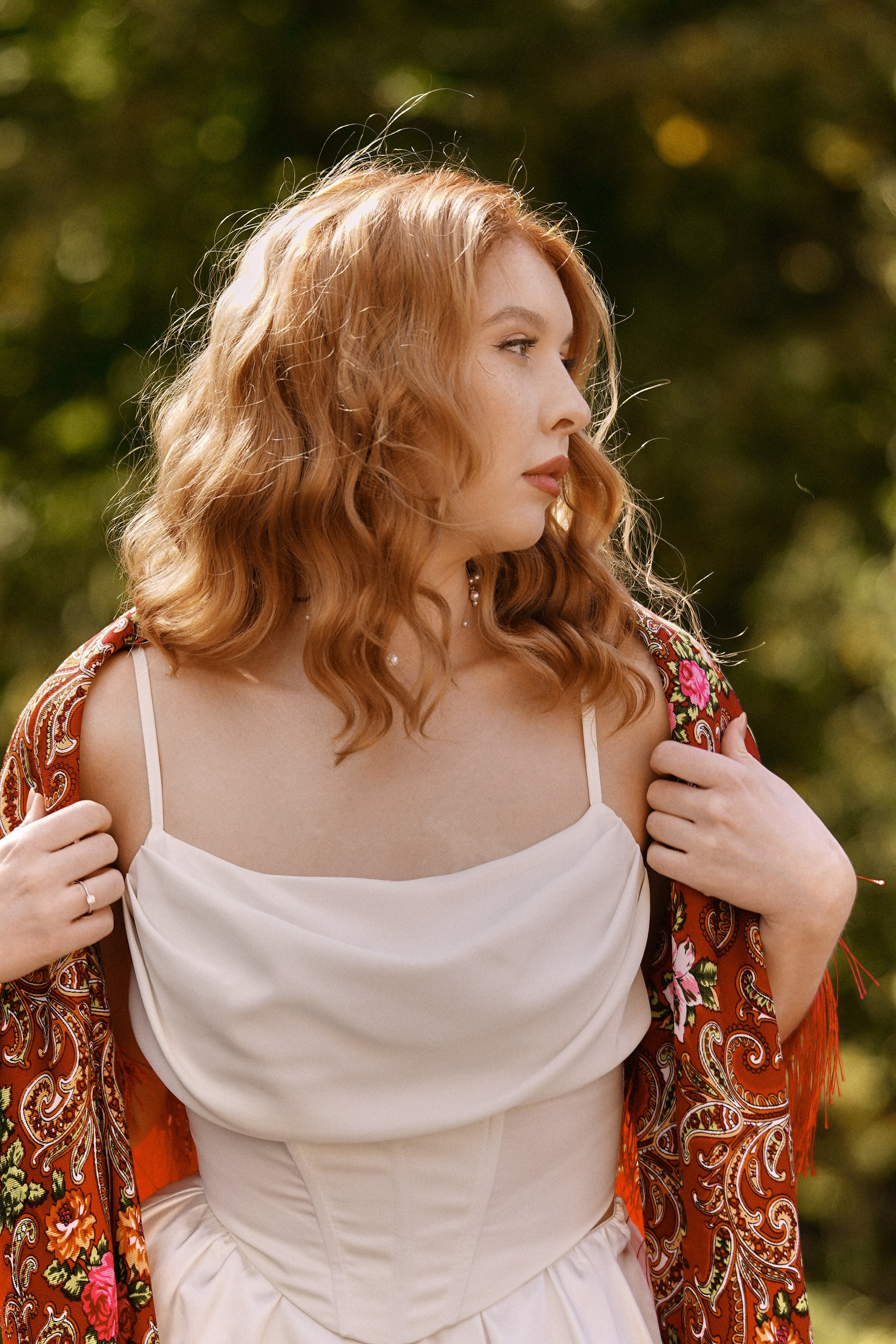 Утро невесты фотосессия в стиле рустик, дачный стиль