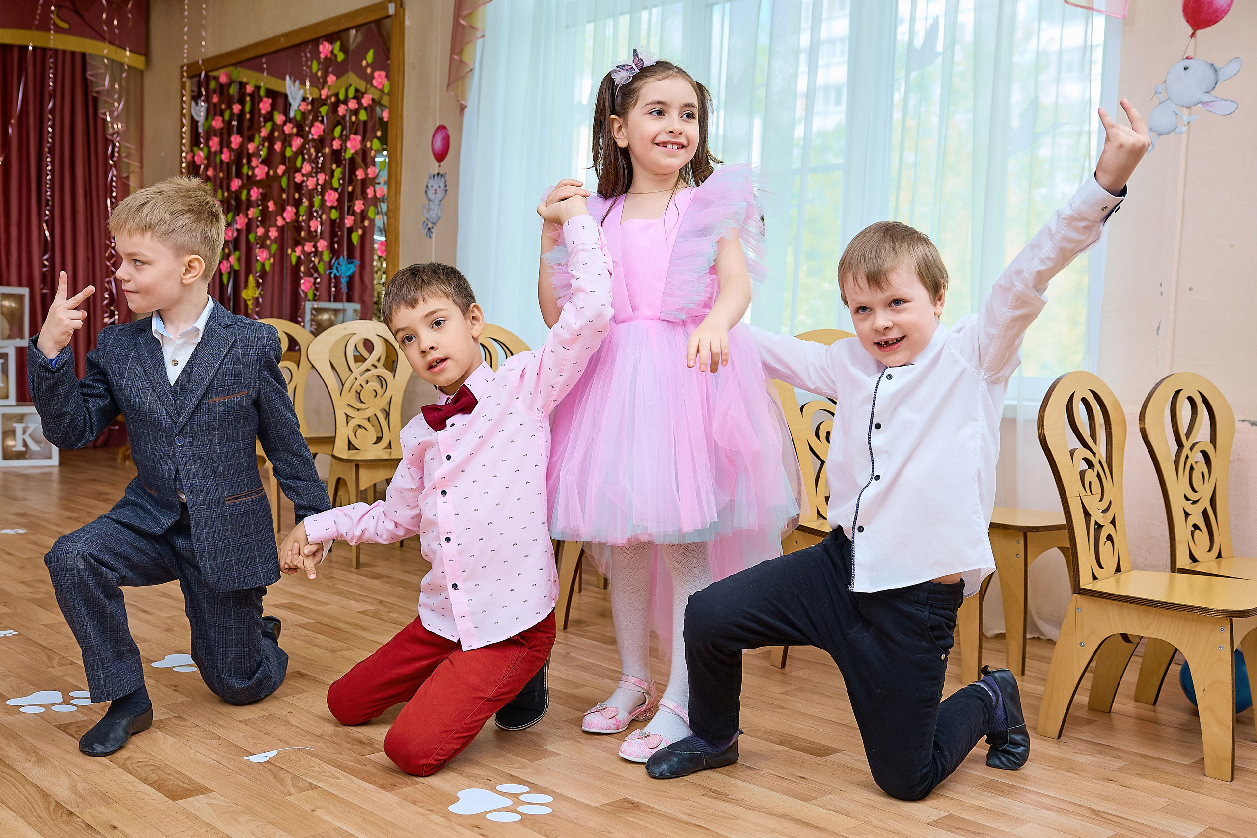 Фотосъёмка выпускного утренника в детском саду. Выпускные альбомы в Москве фотограф Алина Пащук