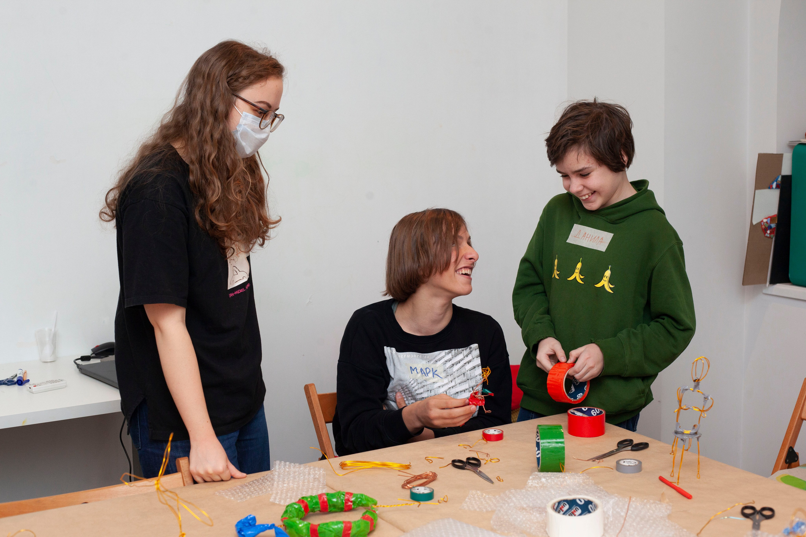 Детский мастер-класс в ММОМА. Stanislav Baryshev — People. Emotions. Atmosphere