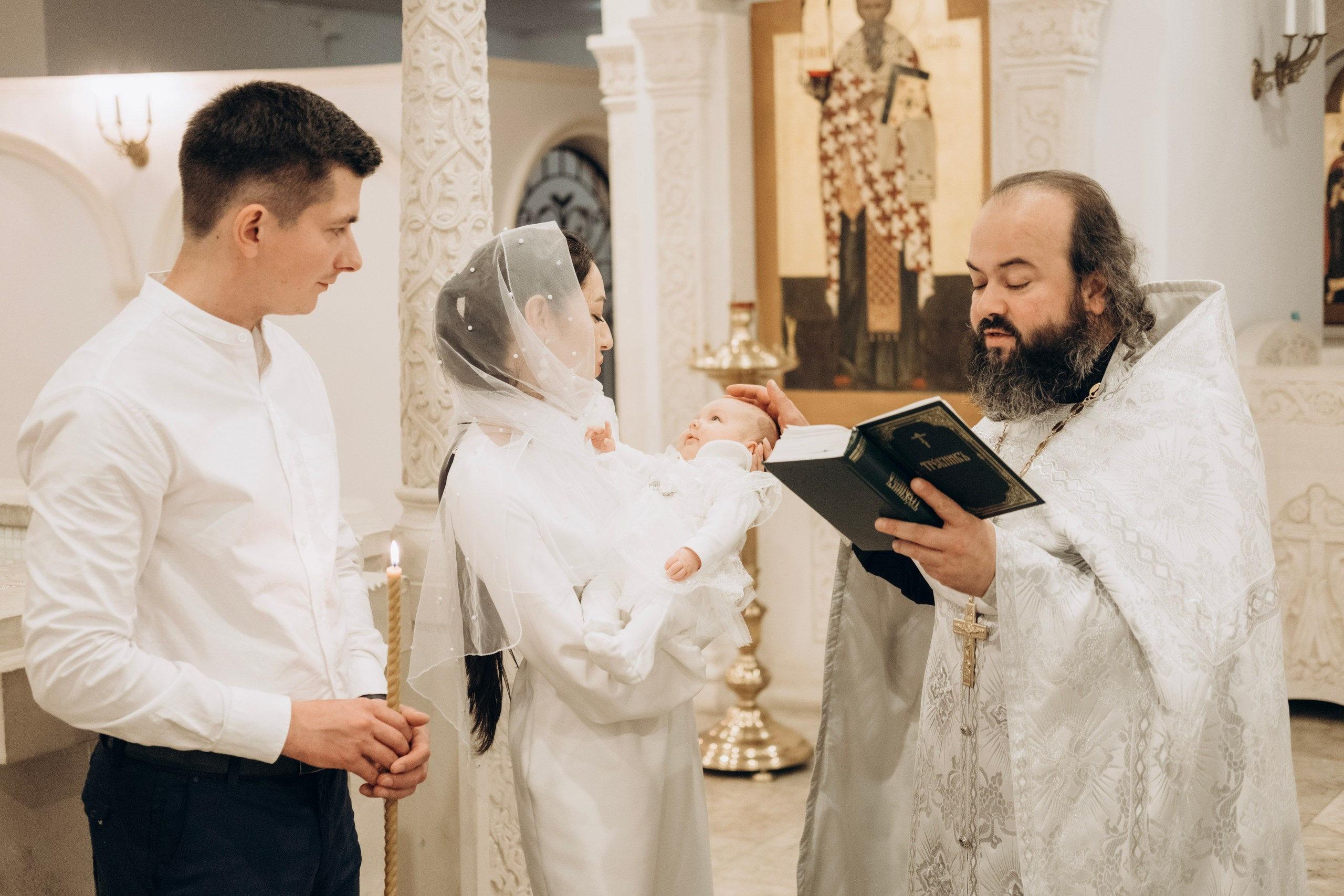 Крещение в Соборе Георгия Победоносца. Главная