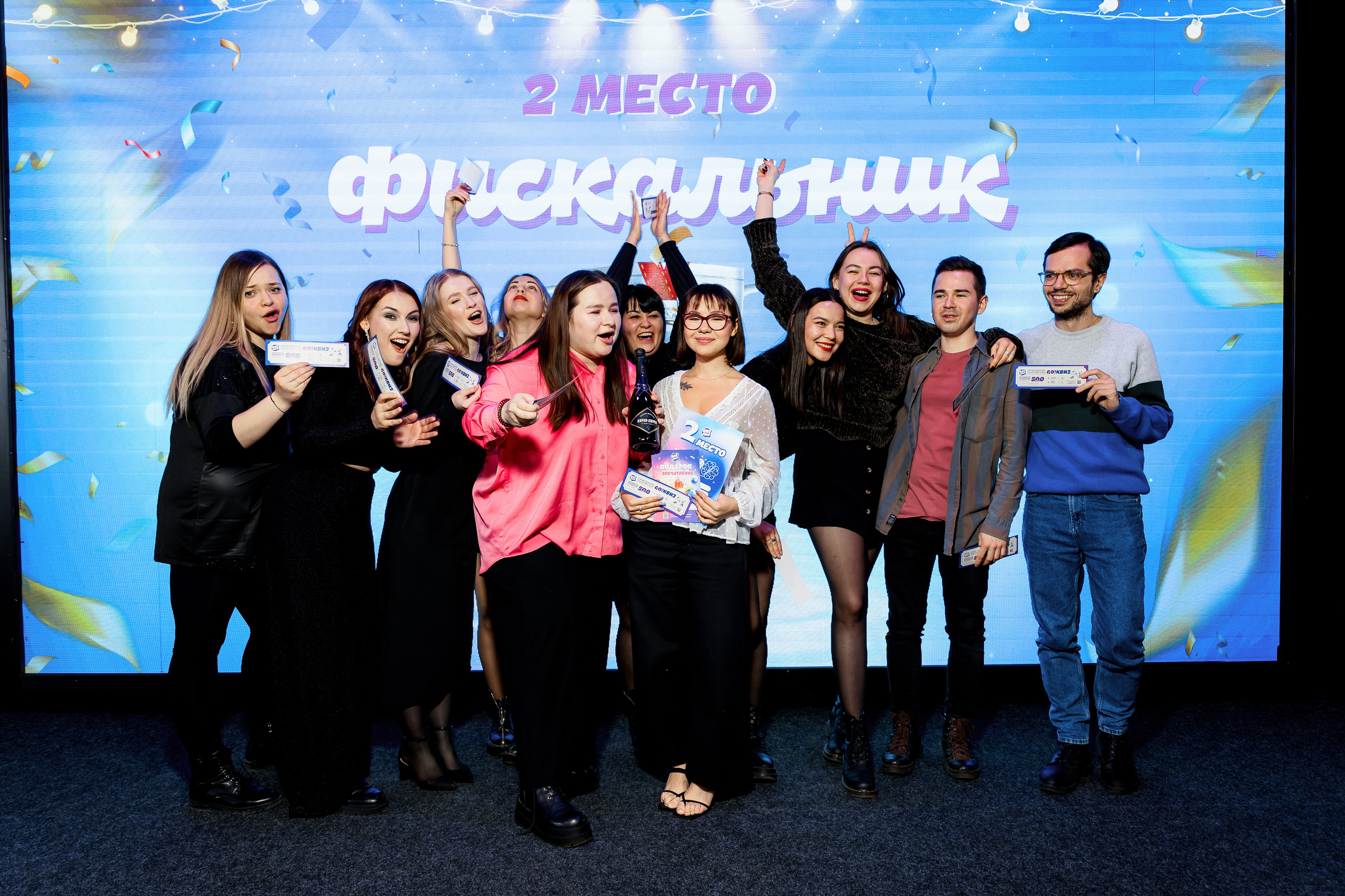 Новогодний корпоратив универмага «Цветной». Репортажный фотограф Семён Борисов | Москва